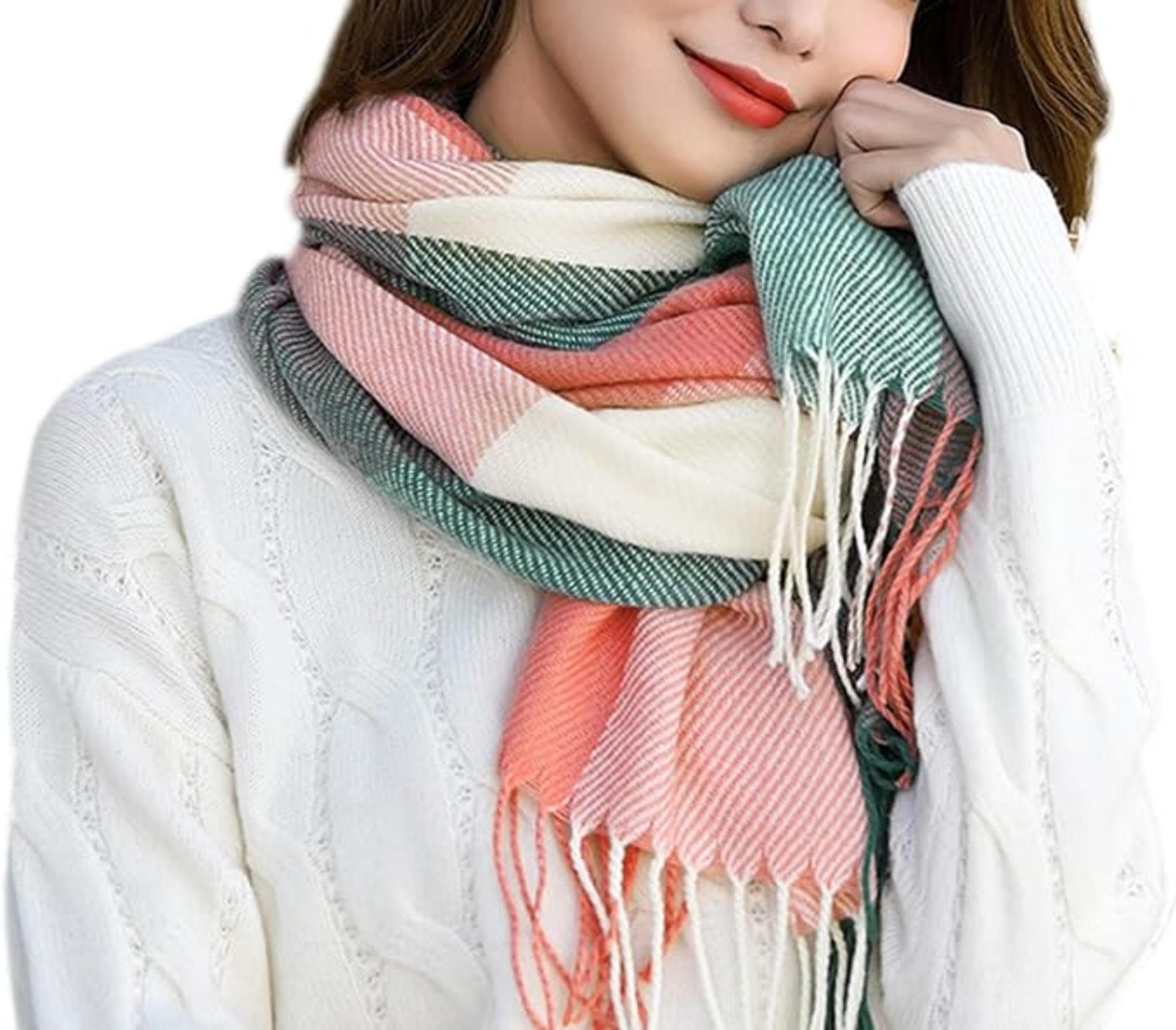 Coonoor Modeschal Karierter Damen Schal mit günstig online kaufen