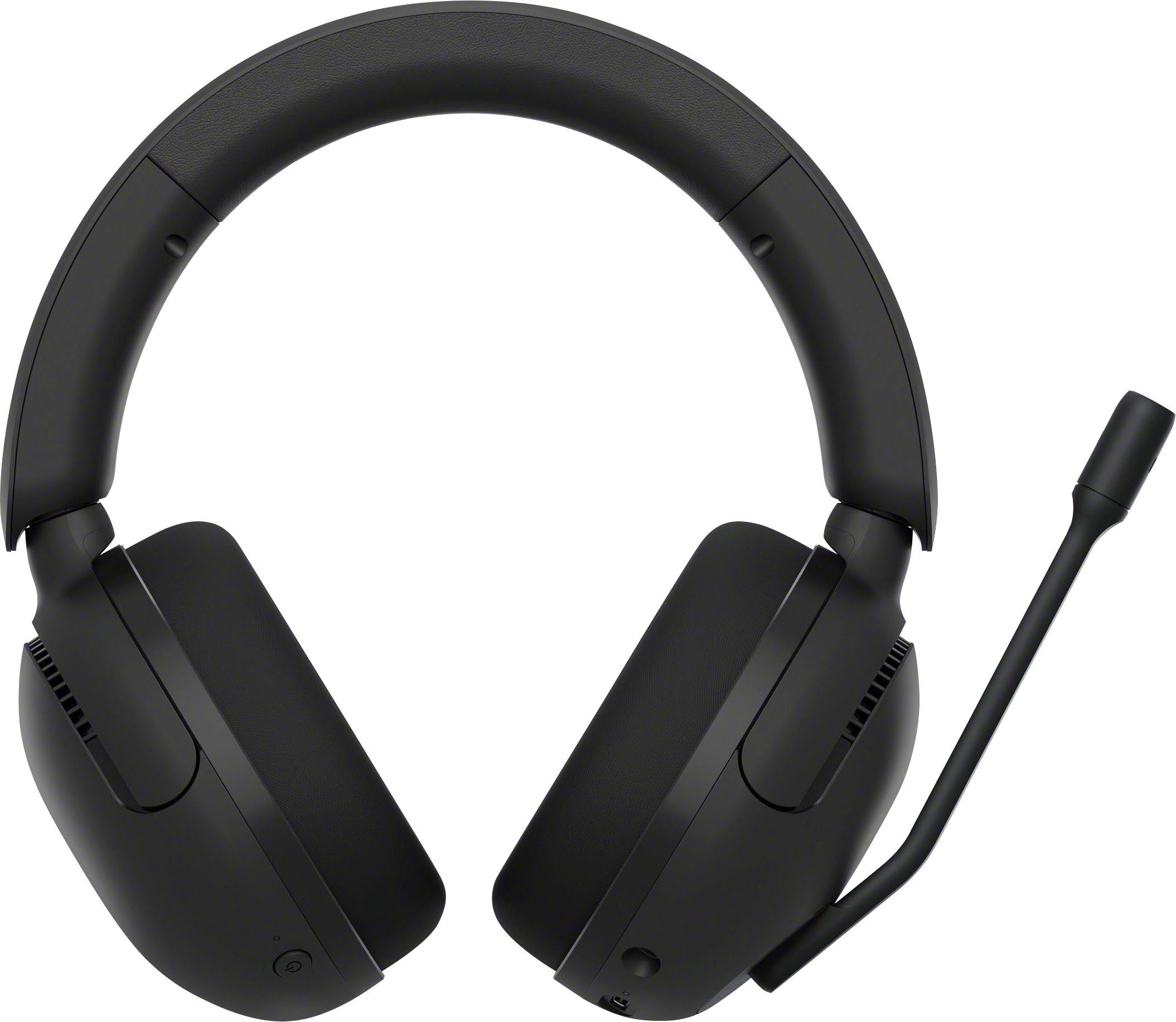 INZONE Gaming-Headset schwarz H5 Akkulaufzeit, 360 Bluetooth, geringe AI) mit SpatialSound, Mic 28Std (Rauschunterdrückung, Sony Latenz,