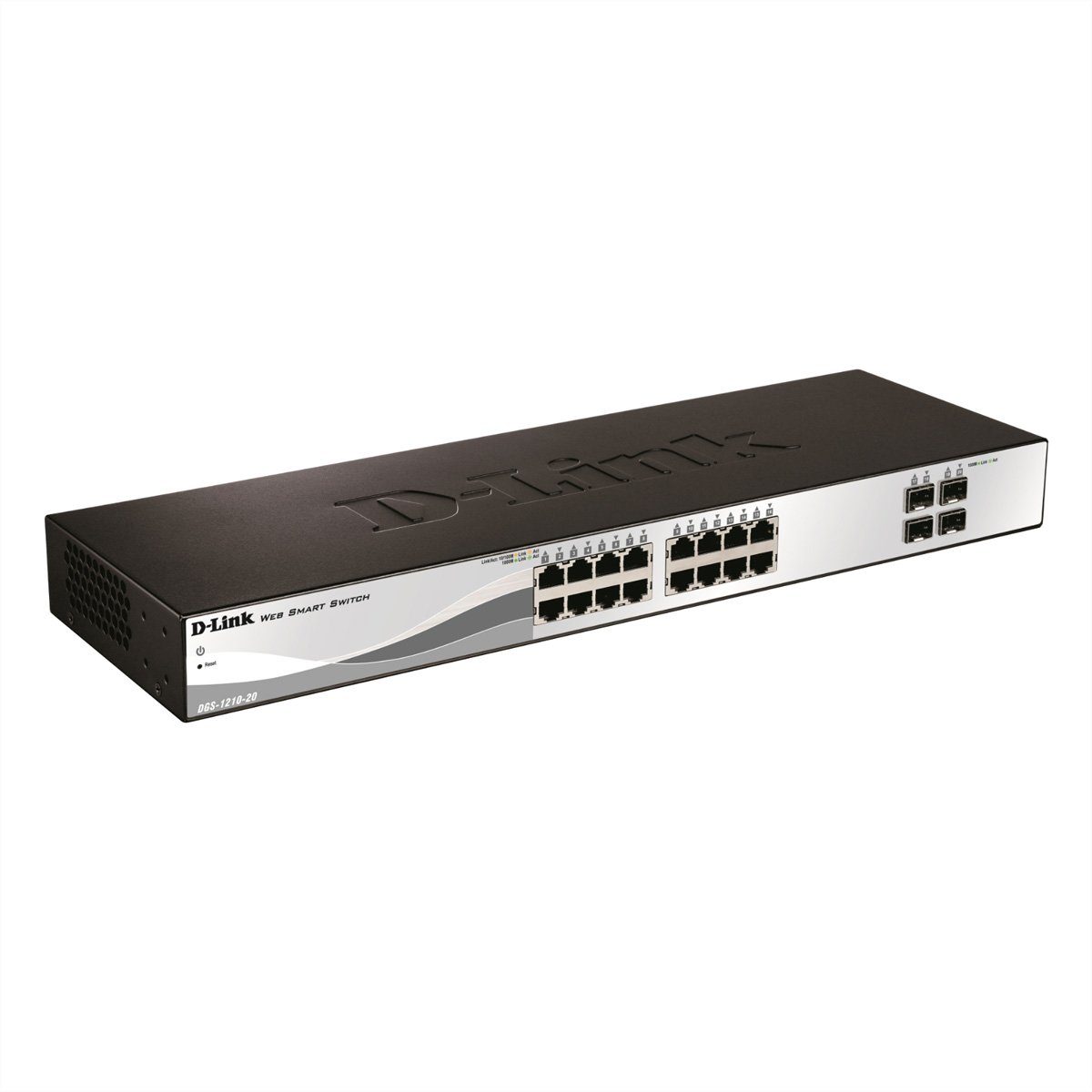 DGS-1210-20 20-Port Layer2 Smart Managed Gigabit Switch Netzwerk-Switch