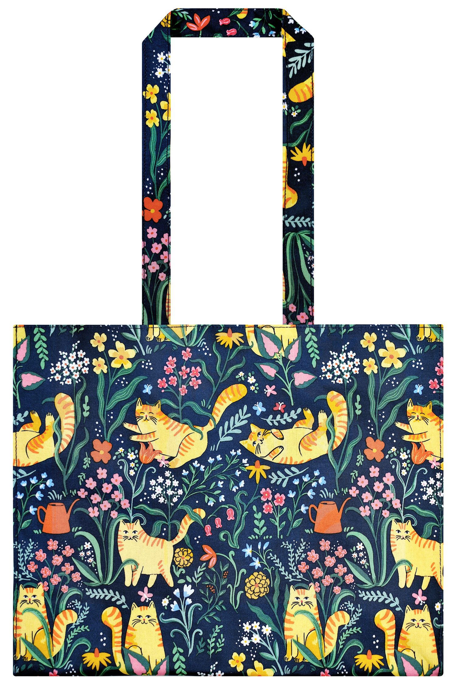 Ulster Weavers Einkaufsbeutel Marmalade Meadow, Einkaufstasche Medium ca.37x31x13cm Baumwolle mit PVC-Beschichtung