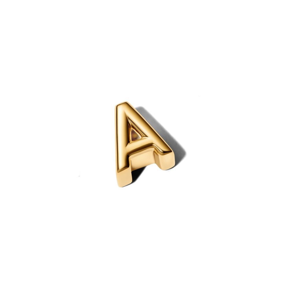 Pandora Charm-Einhänger Pandora Moments Buchstabe A Alphabet-Charm 763947C00