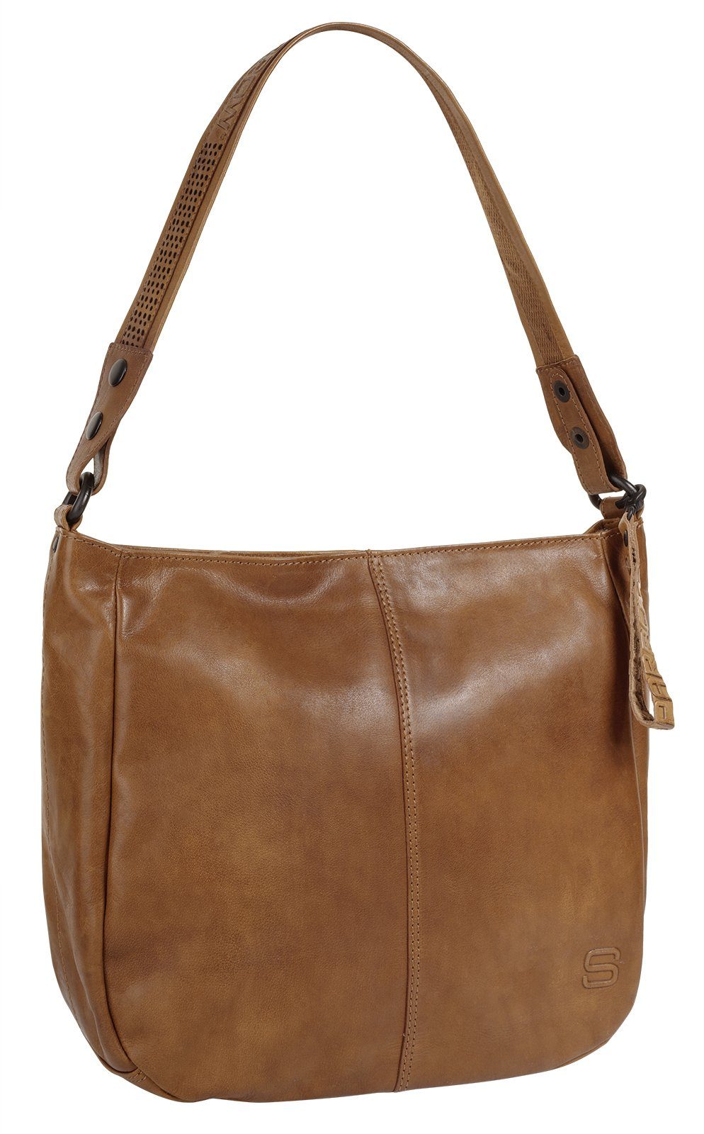 Spikes & Sparrow Umhängetasche, echt Leder