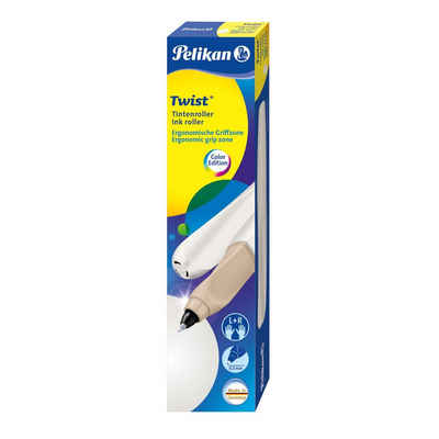 Pelikan Tintenroller Pelikan Tintenroller Twist R457 White Pearl +2P Faltschachtel