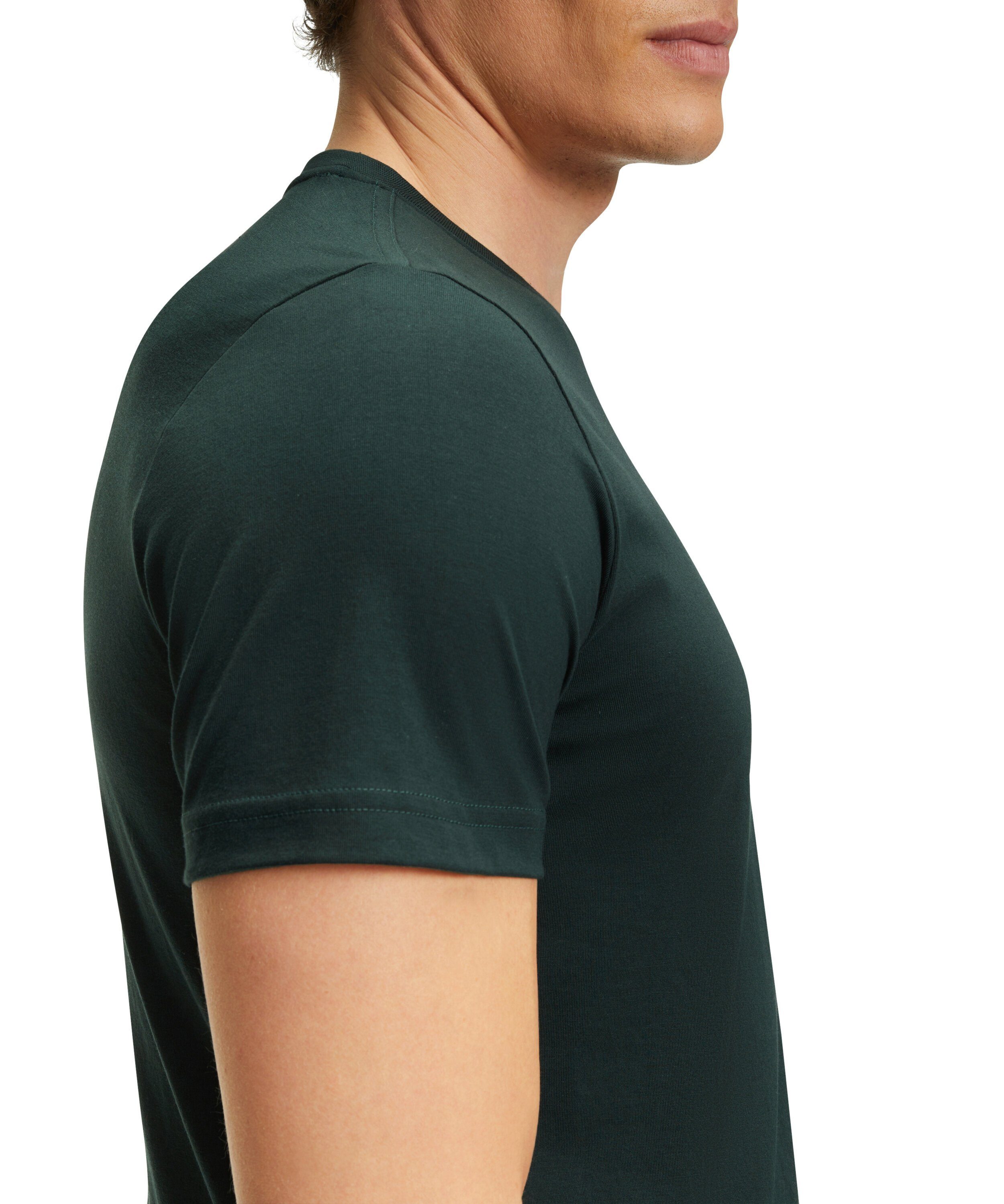 FALKE T-Shirt T-Shirt aus hochwertiger Pima-Baumwolle (1-tlg., 1) aus hochwertiger Pima-Baumwolle