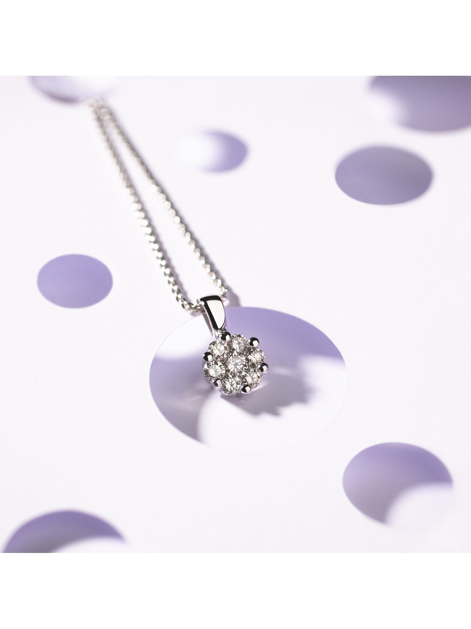 CHRIST Collier CHRIST Damen-Kette 7 Diam...