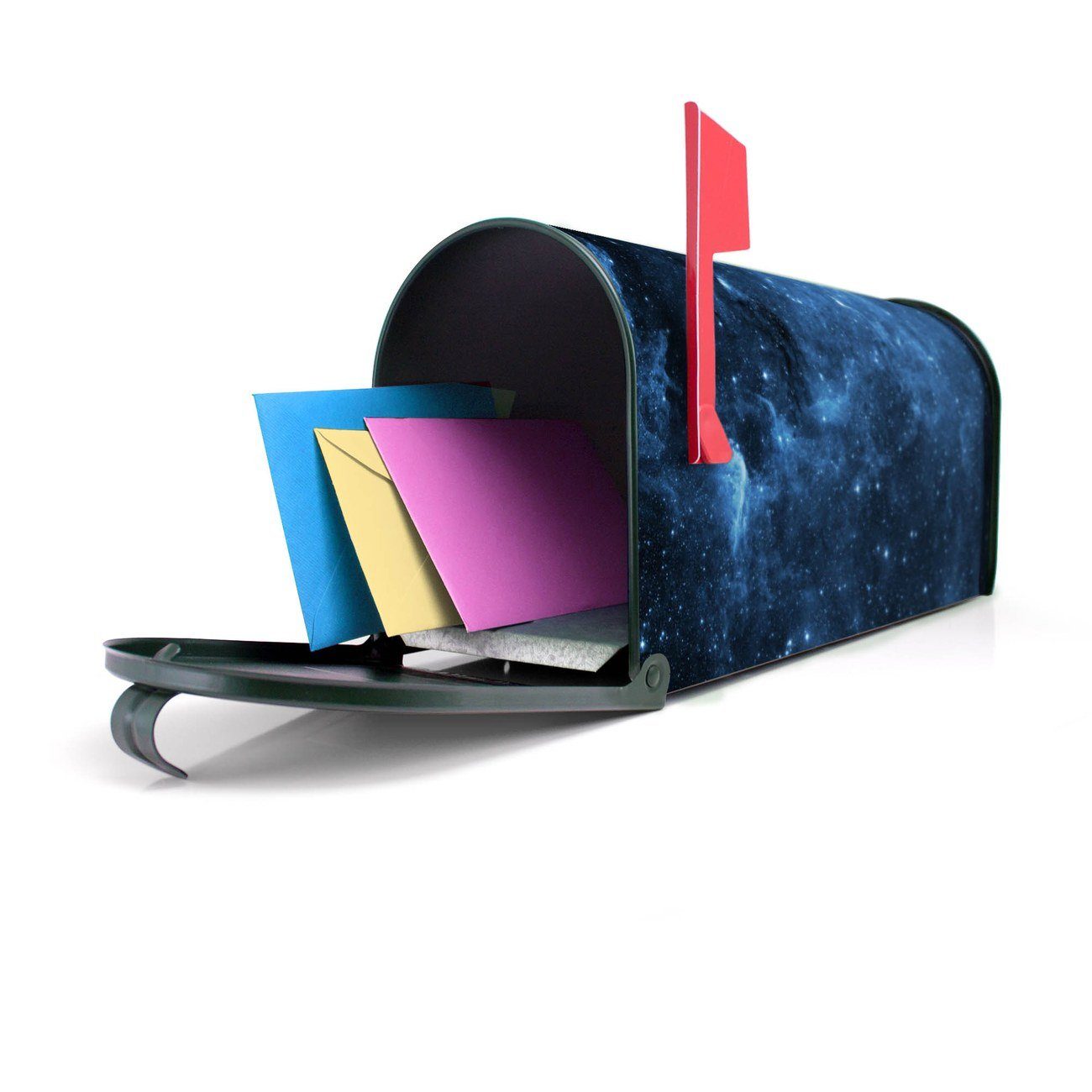 banjado Amerikanischer Briefkasten Mailbox Universum x (Amerikanischer Mississippi USA), 51 Briefkasten, cm x 22 aus original grün 17