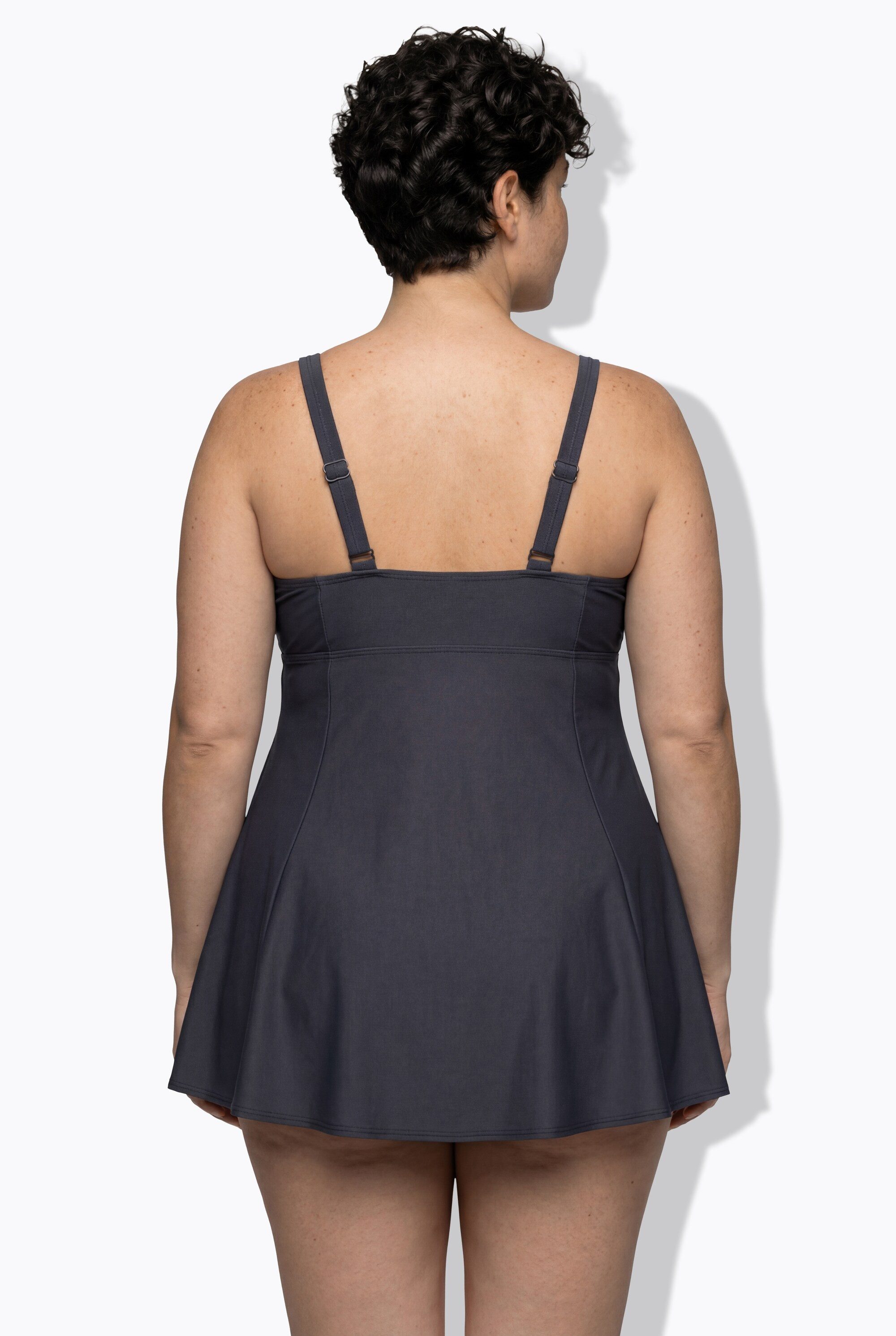 Ulla Popken Badekleid Badekleid Punkte Softcups recycelt