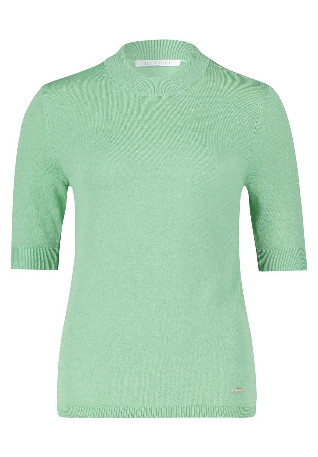Betty&Co Sweatshirt Strickpullover Kurz 1/2 Arm
