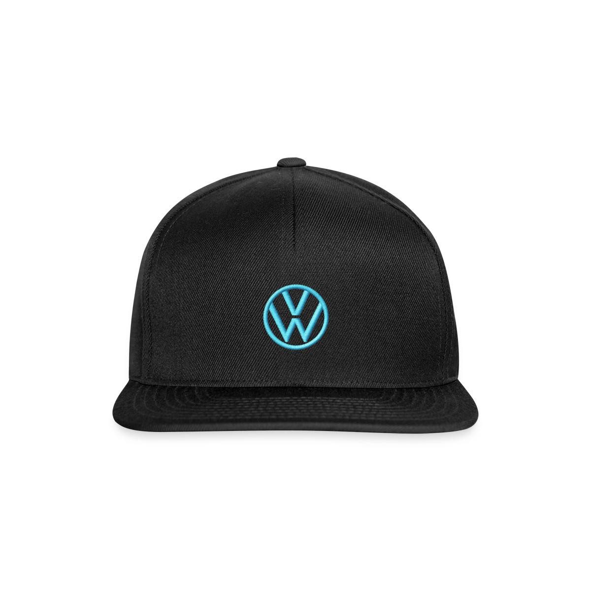 Spreadshirt Snapback Cap Volkswagen VW Klassisches Logo Stick Snapback Cap (1-St)