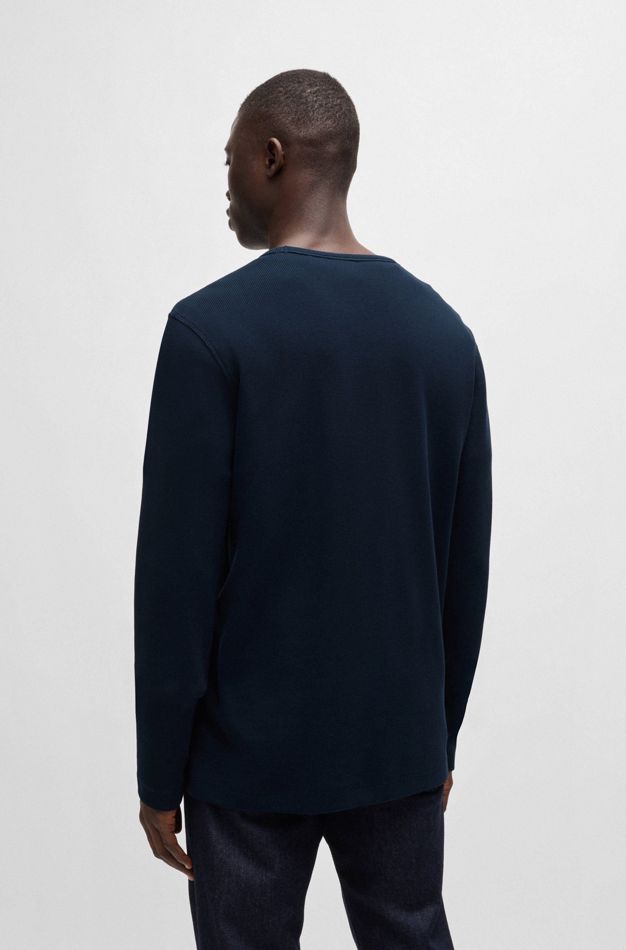 BOSS ORANGE Langarmshirt Tempesto mit BOSS-Stickerei günstig online kaufen