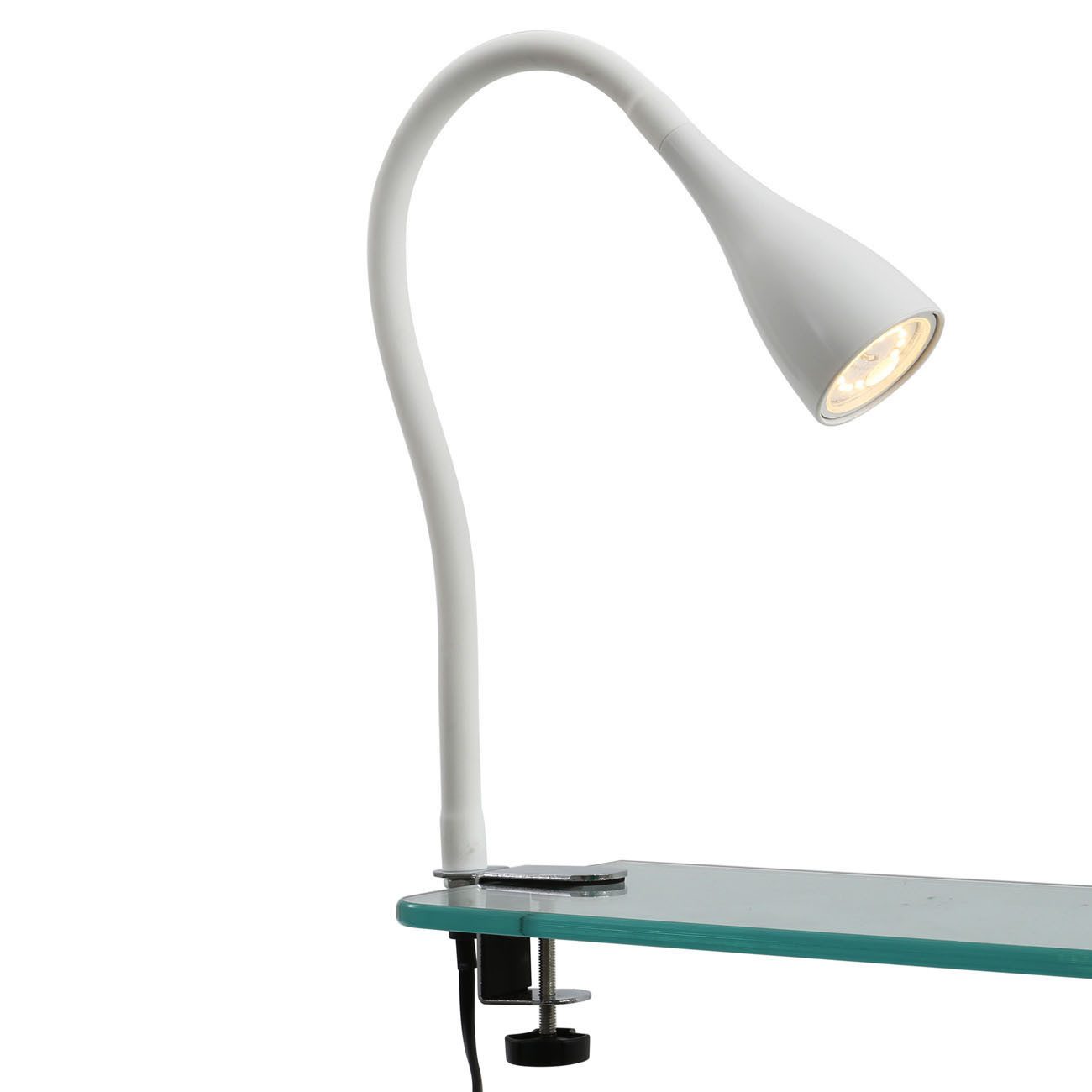 B.K.Licht Tischleuchte LED Klemmleuchte dimmbar flexibel günstig online kaufen