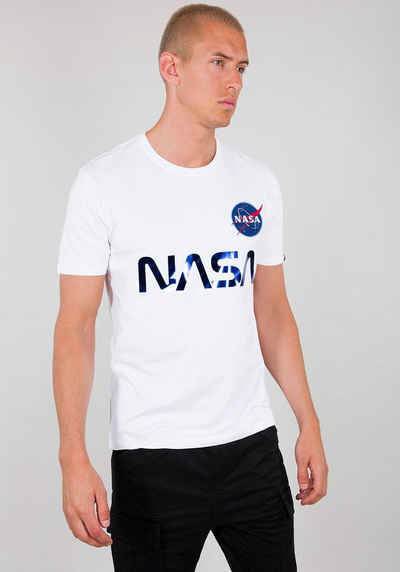 Alpha Industries Rundhalsshirt Nasa Reflective Tee