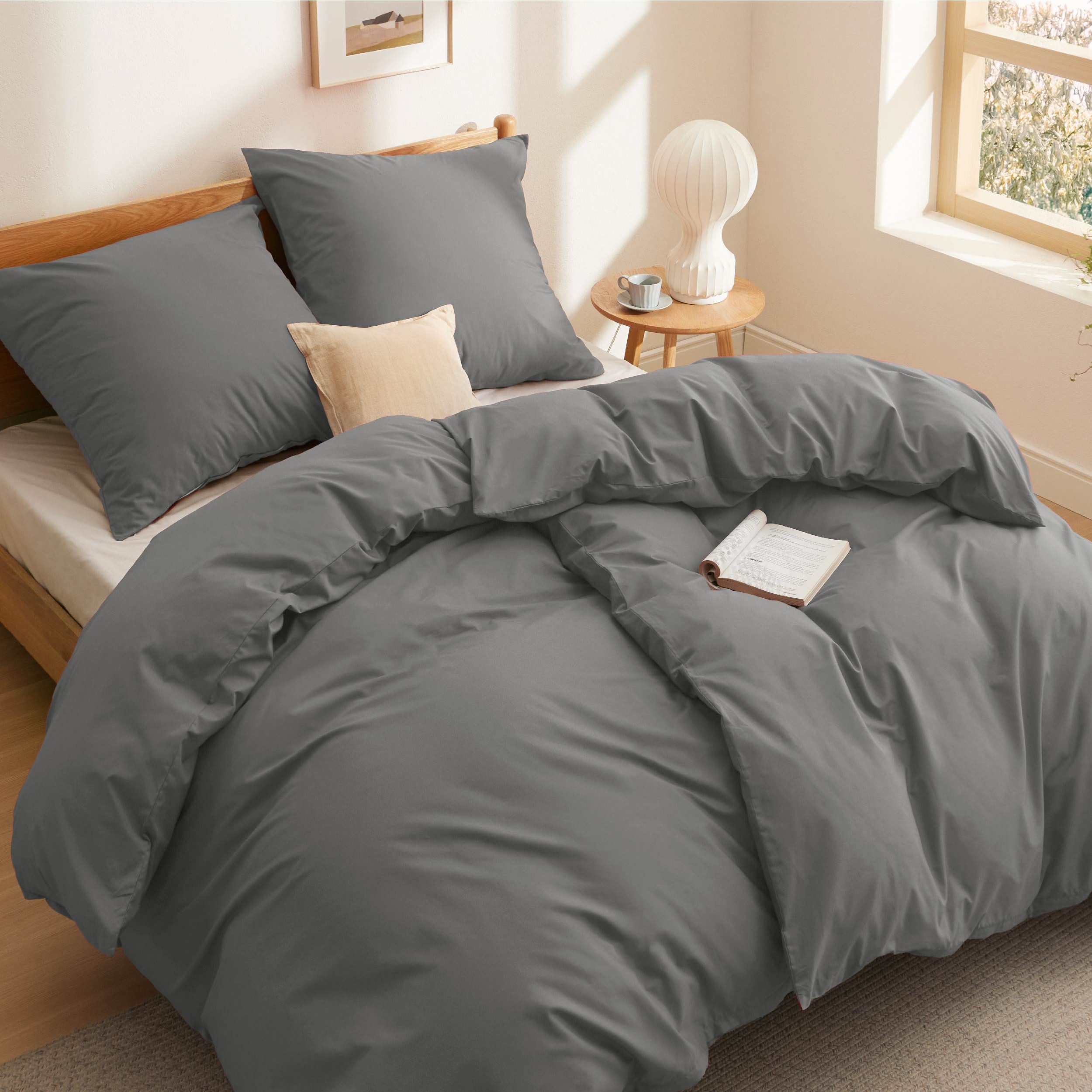 BEDSURE Bettwäsche mit Reißverschluss, 100% Baumwolle, günstig online kaufen