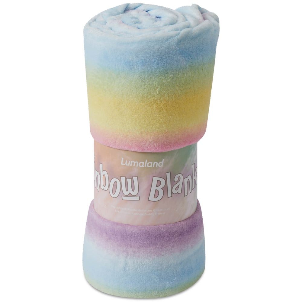 Kinderdecke Kuschel 150x180cm, Lumaland, Coral-Fleece