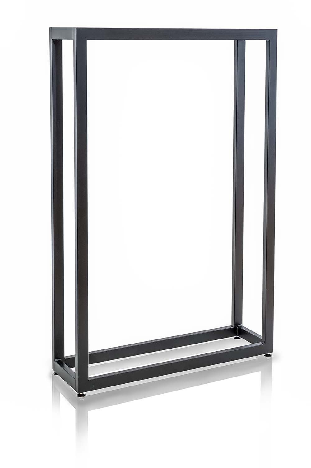 Simplaflex Kaminholzregal Feuerholz -Regal "Square", BxTxH:100.5x22x152 cm