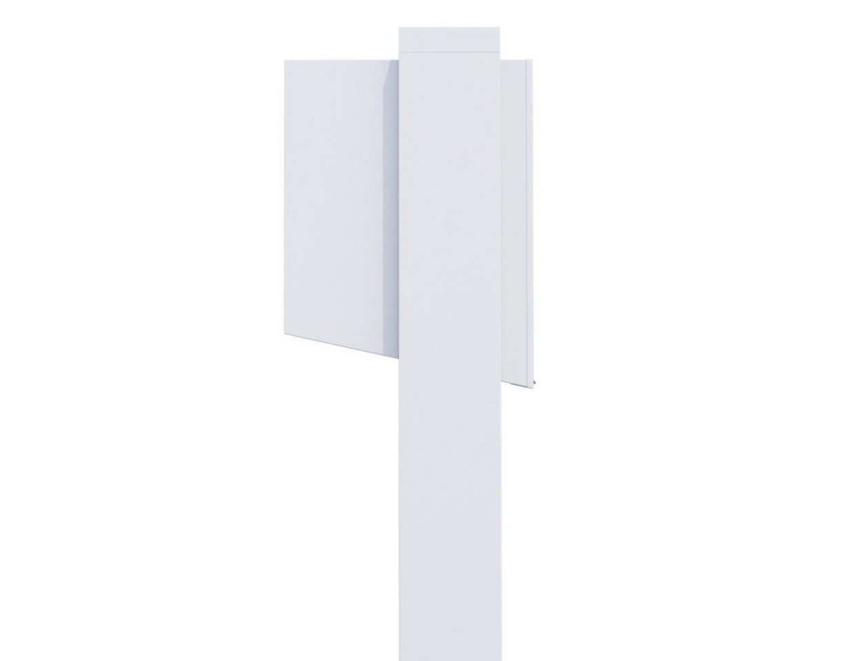 Thumbnail - Bravios Briefkasten Standbriefkasten Big Flag Weiß