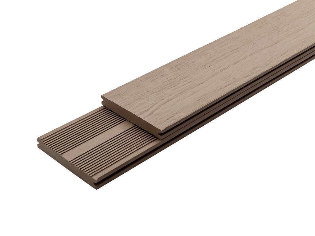 Belladoor Terrassendielen Belladoor WPC Terrassendiele BPC Beige wetterfest, BxL: je 14.3x400 cm, 20 mm Stärke