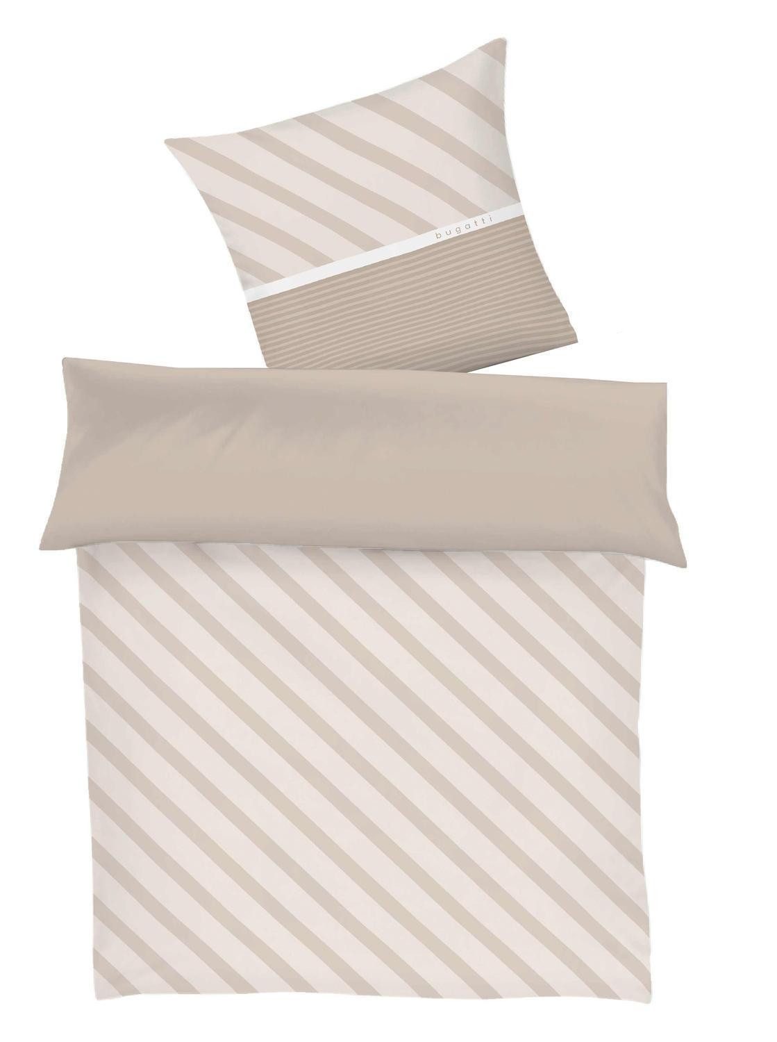 bugatti Bettwäsche Satin-Wende-Bettwäsche BAGI, 135 x günstig online kaufen