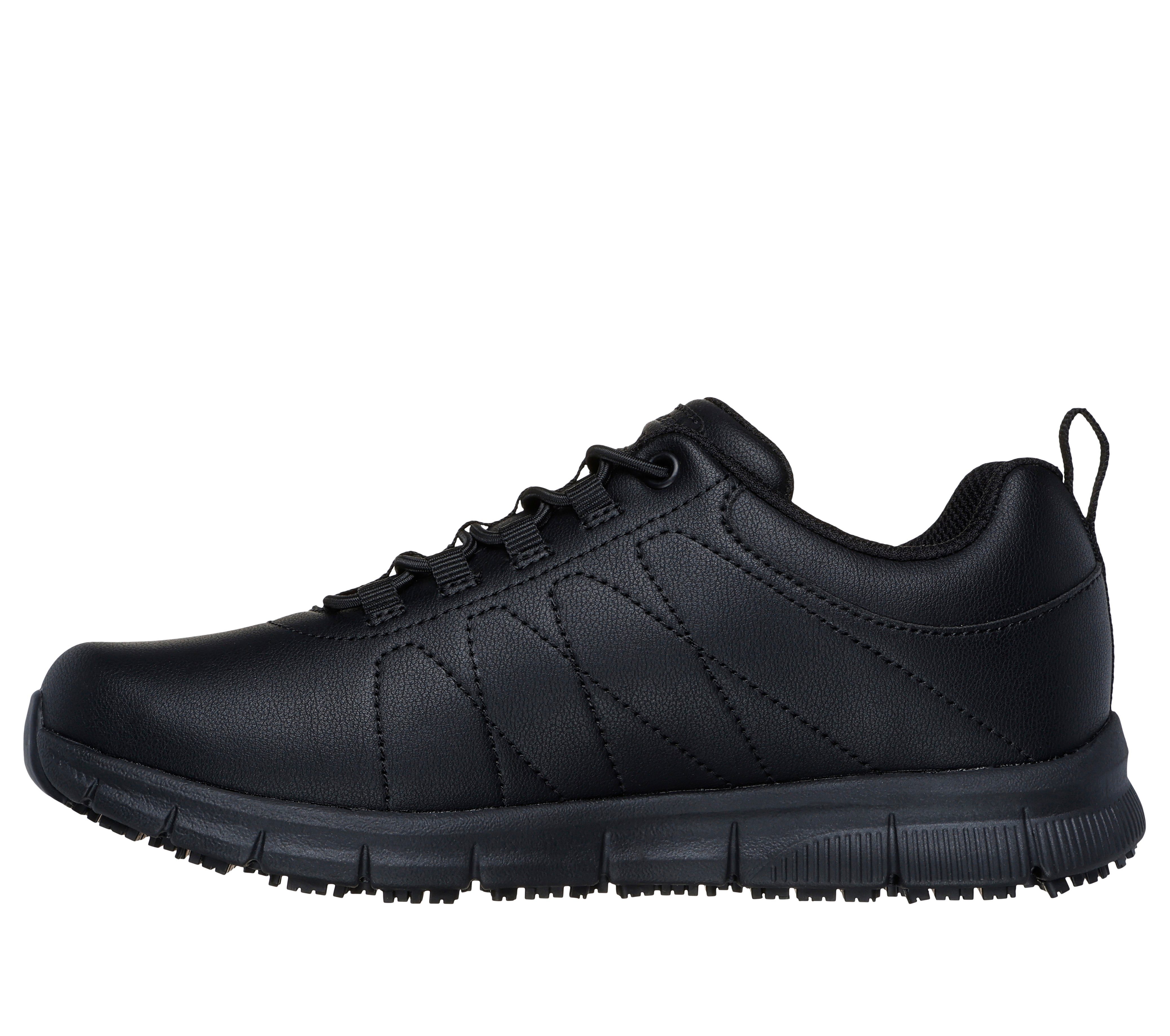 Skechers NAMPA-BEJA O1 SR Medizin Berufsschuh - Rutschhemmender Damen Arbeitsschuh EN ISO 20347:2022+A1:2024. Ideal für Medizin, Pflege, Labor und Gastro – Bild 3 von 5