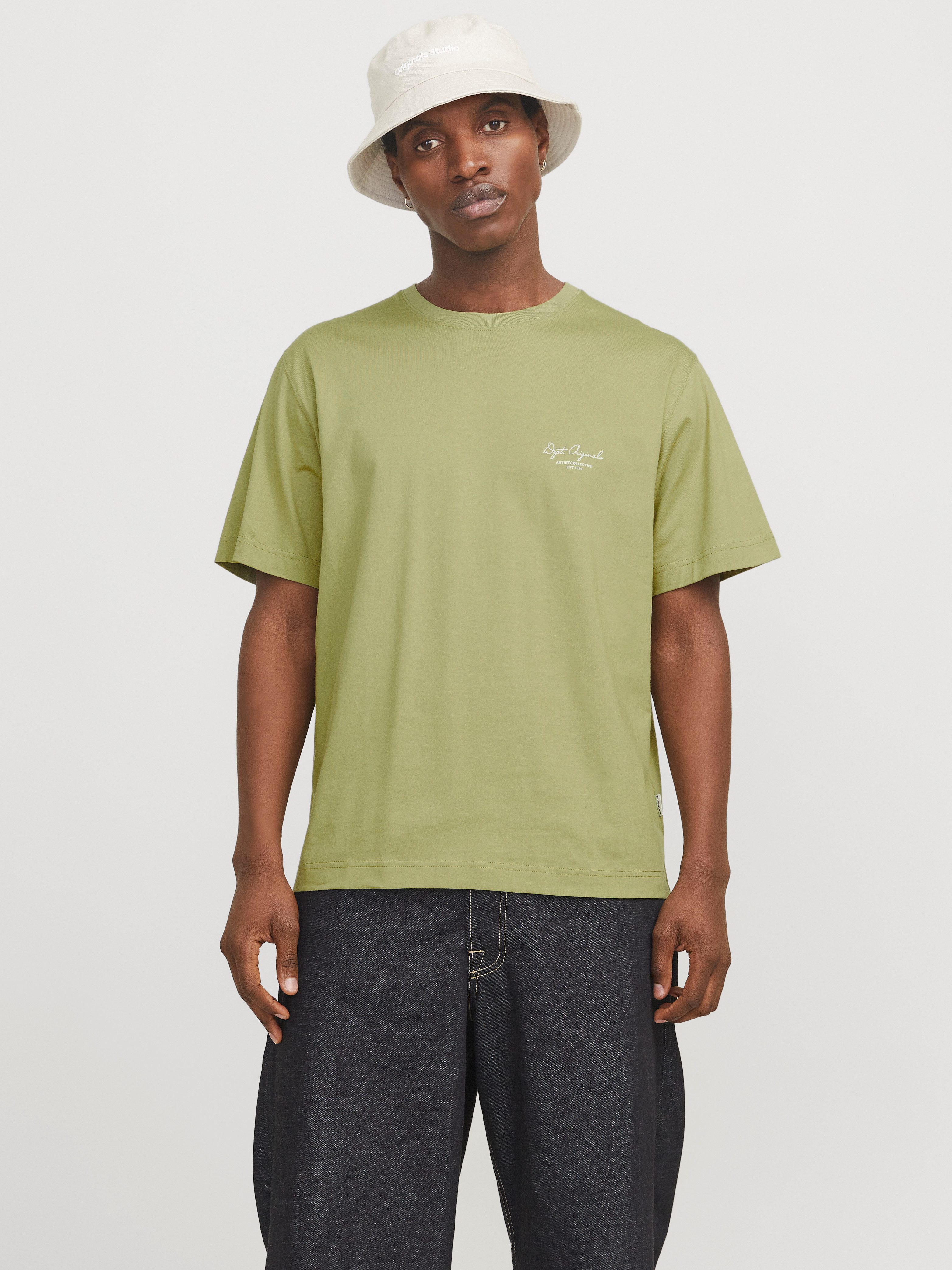 Jack & Jones T-Shirt JORISLINGTON BACK TEE SS CREW NECK SN günstig online kaufen