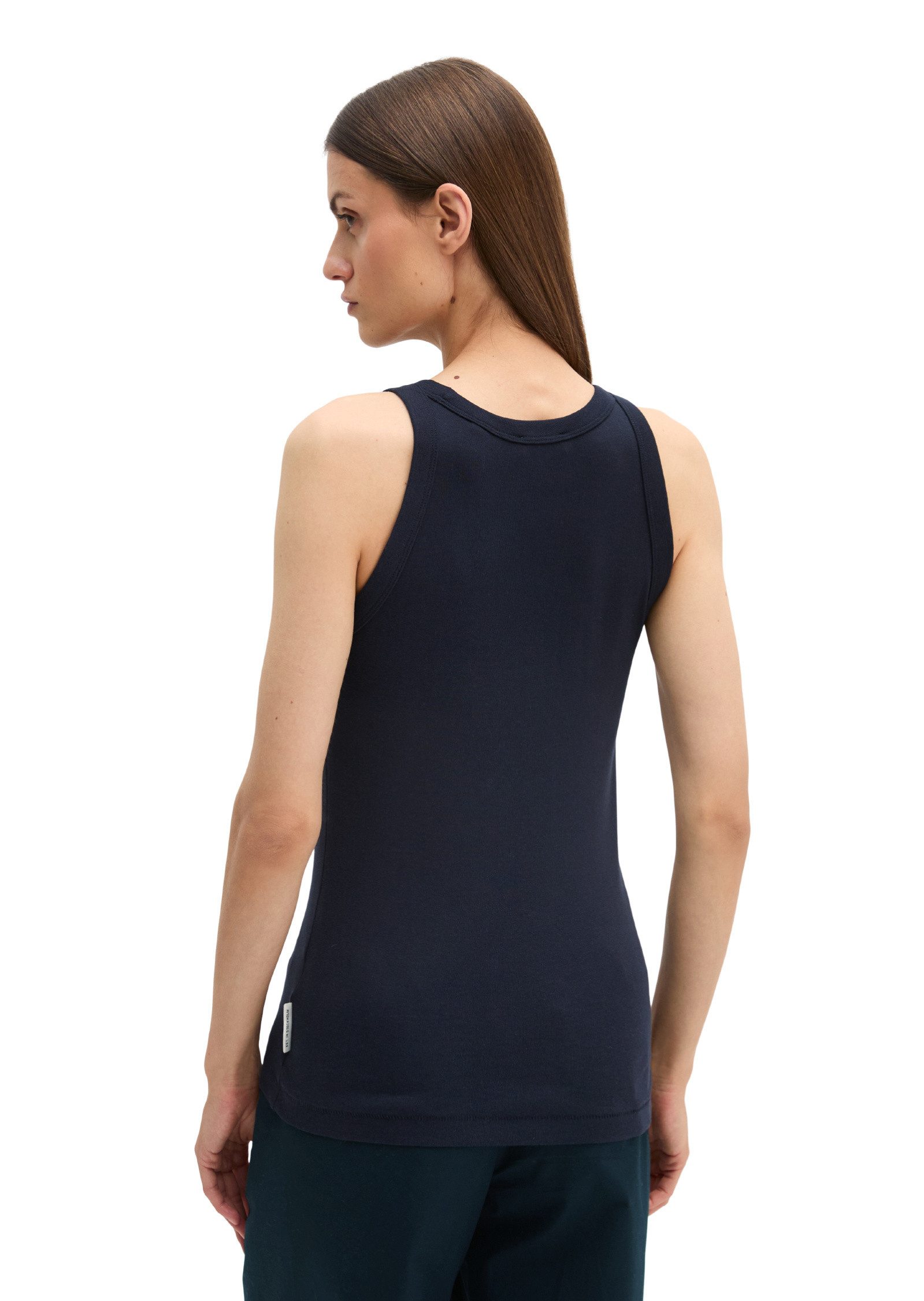 Marc O'Polo T-Shirt aus Rippjersey