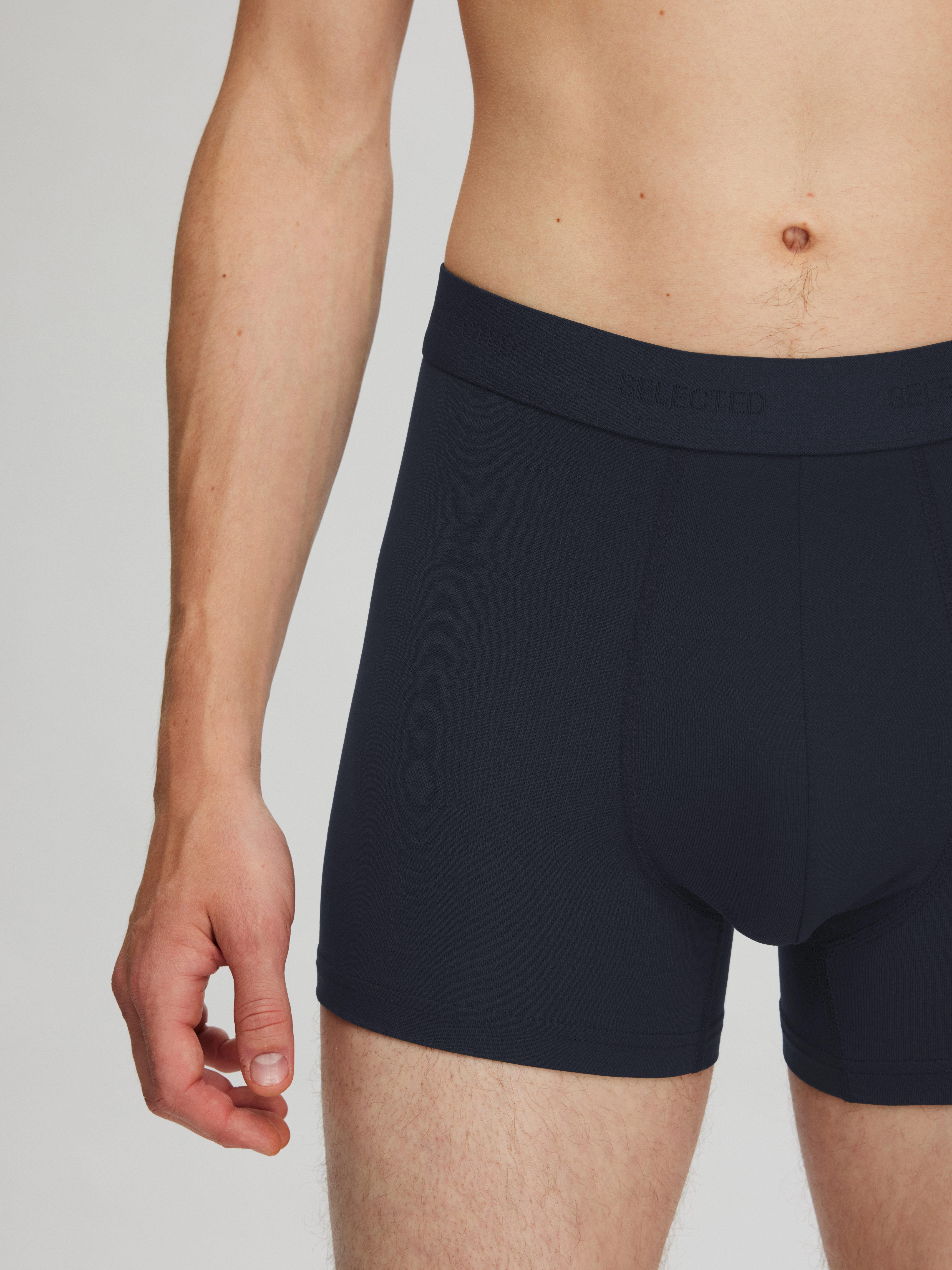 Selected Boxershorts SLHLIAM 3-PACK TRUNK NOOS (Packung, 3-St)