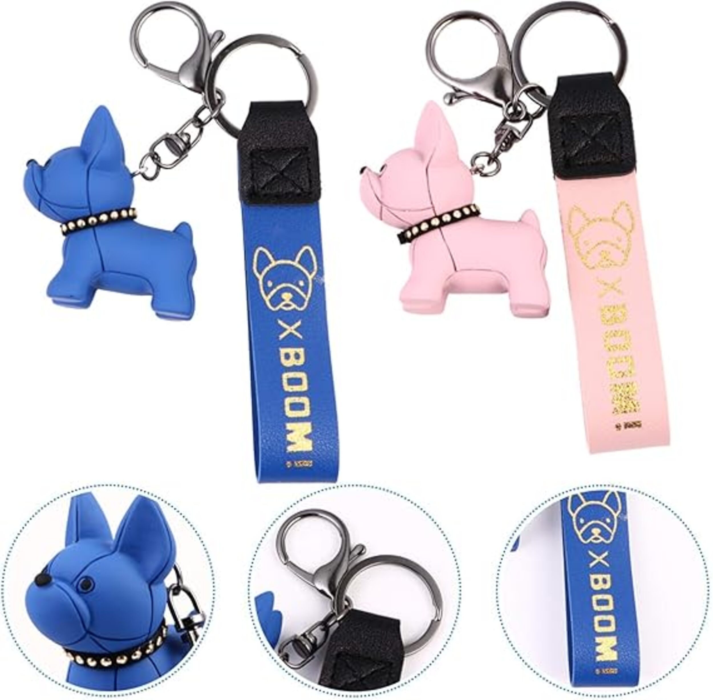 Stelby Schlüsselanhänger Französische Bulldogge Schlüsselanhänger für günstig online kaufen