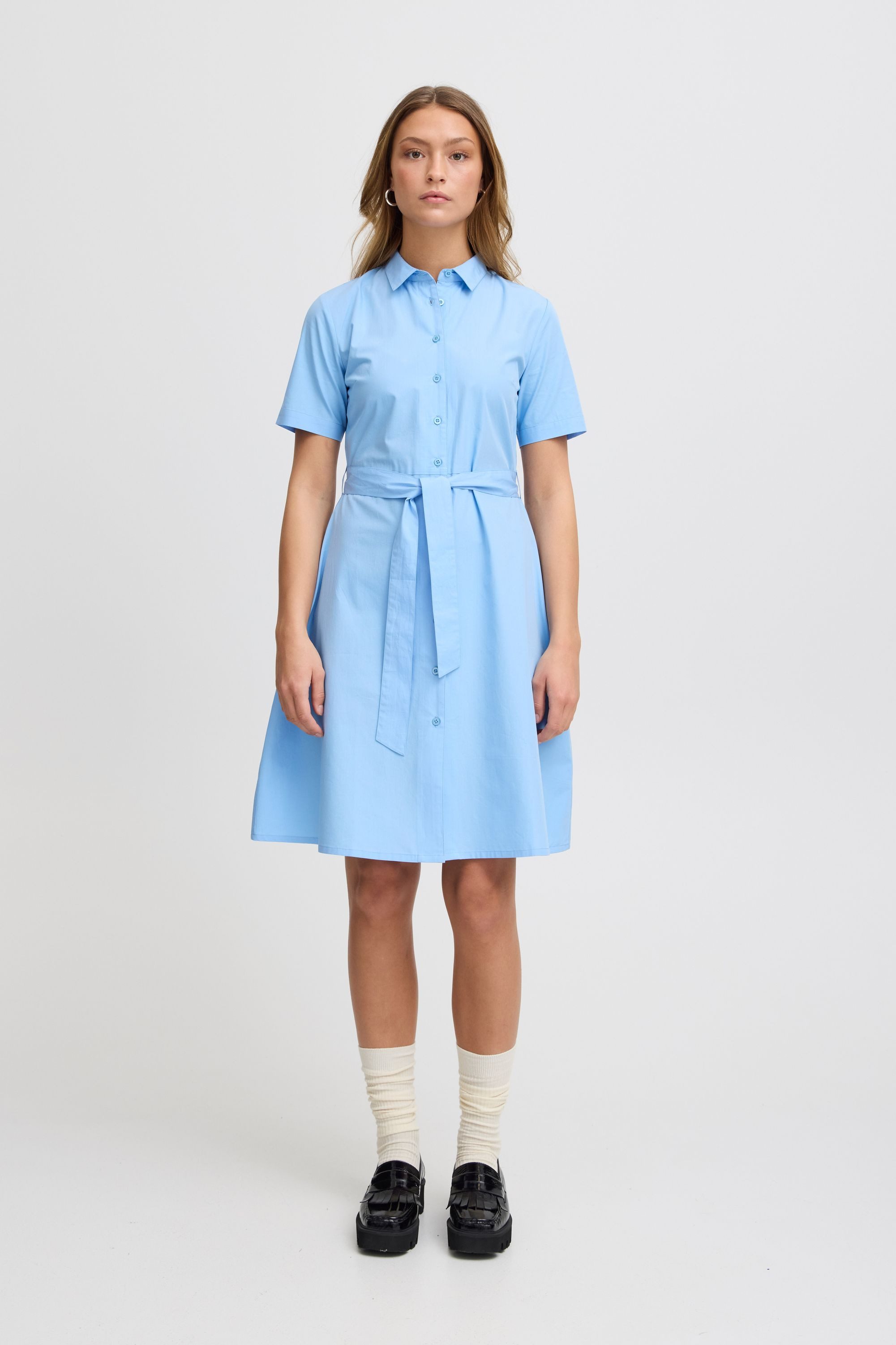 Ichi A-Linien-Kleid IXSANTY DR sommerliches A-Linien-Kleid günstig online kaufen