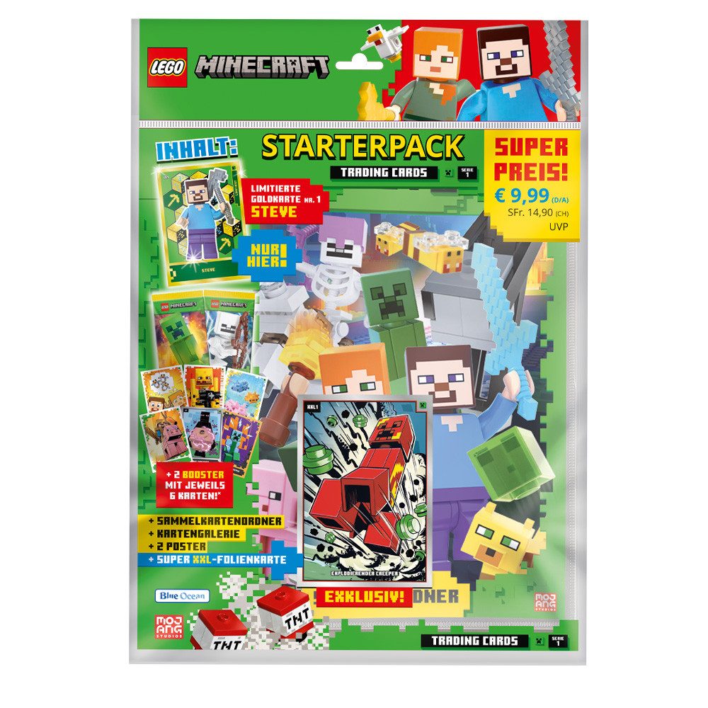 LEGO® Sammelkarte LEGO Minecraft Serie 1 Trading Cards - 1 Starter