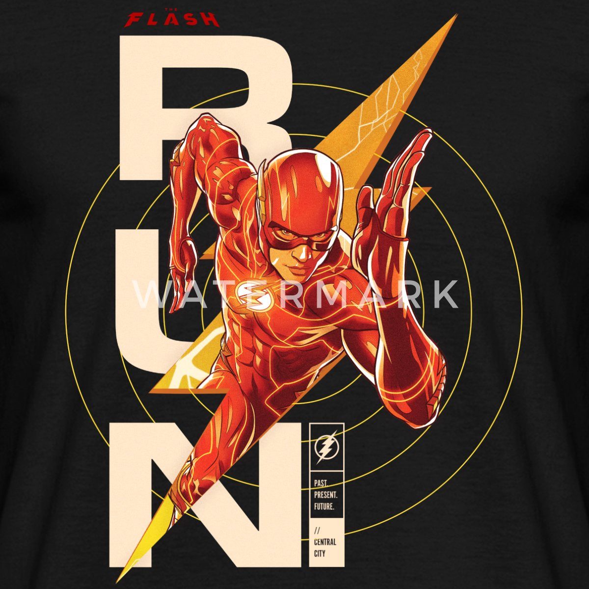 Spreadshirt T-Shirt The Flash Speedster RUN Männer T-Shirt (1-tlg)