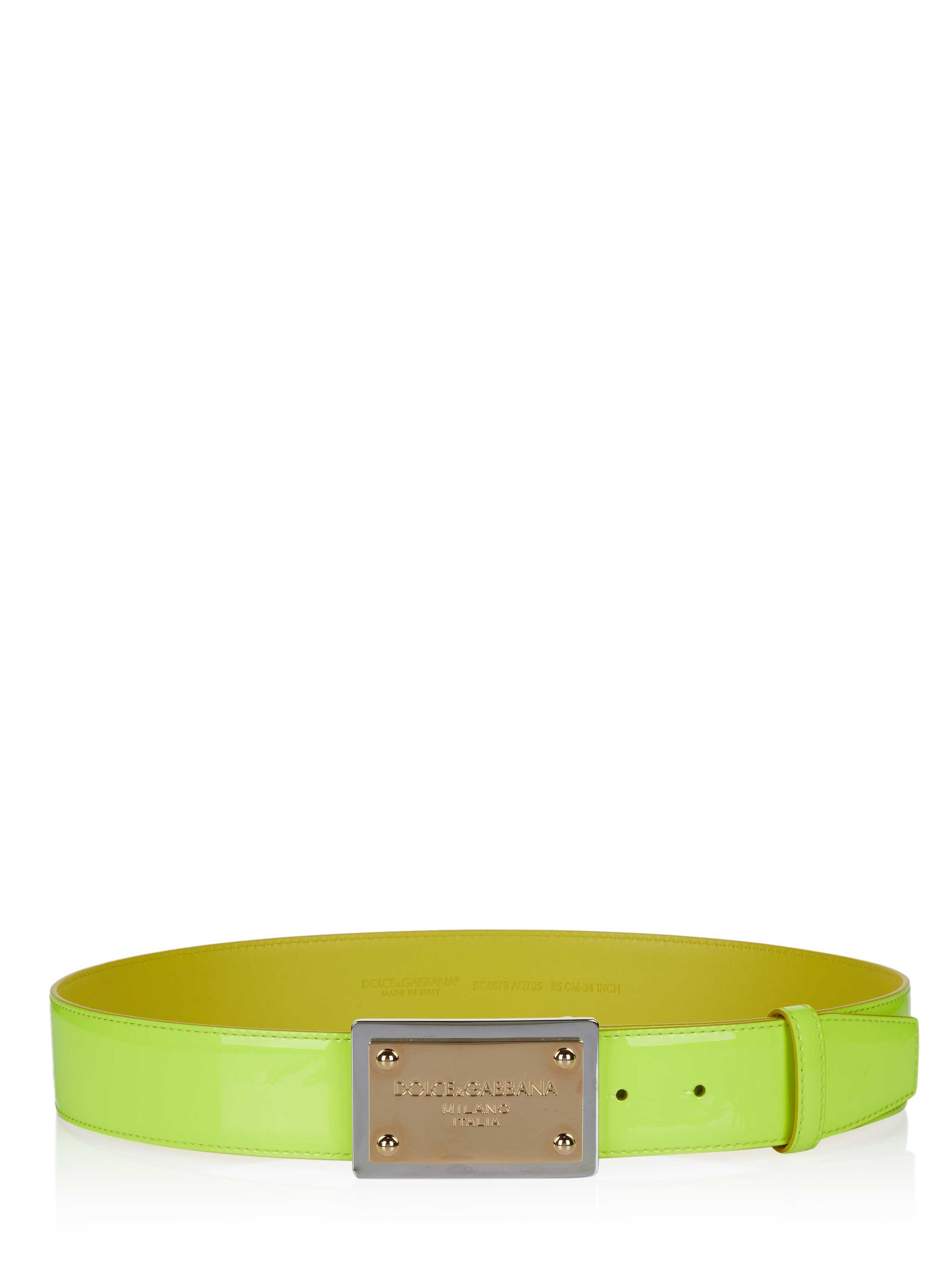 DOLCE & GABBANA Ledergürtel
