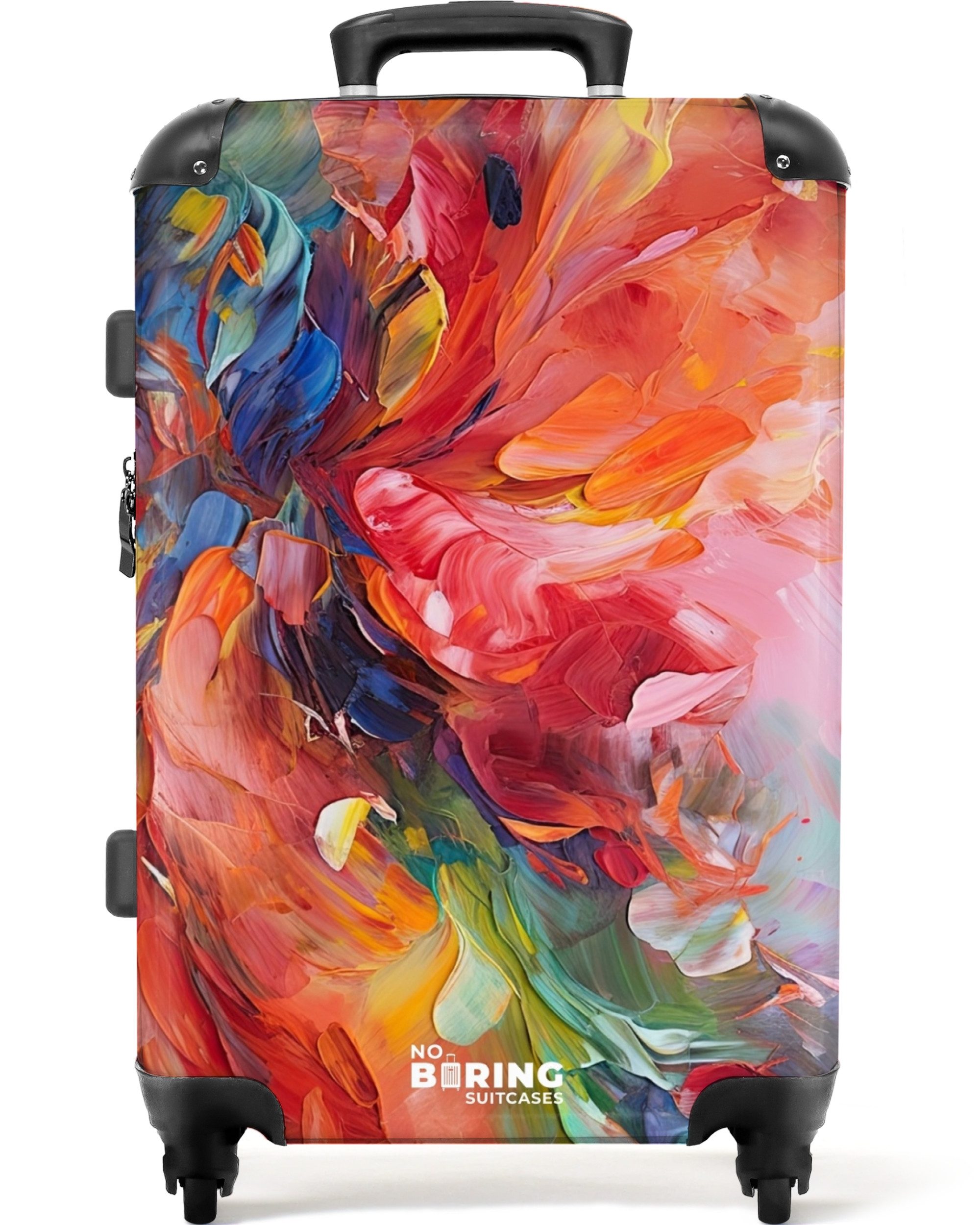 NoBoringSuitcases.com© Hartschalen-Trolley Ölgemälde - Kunst - günstig online kaufen