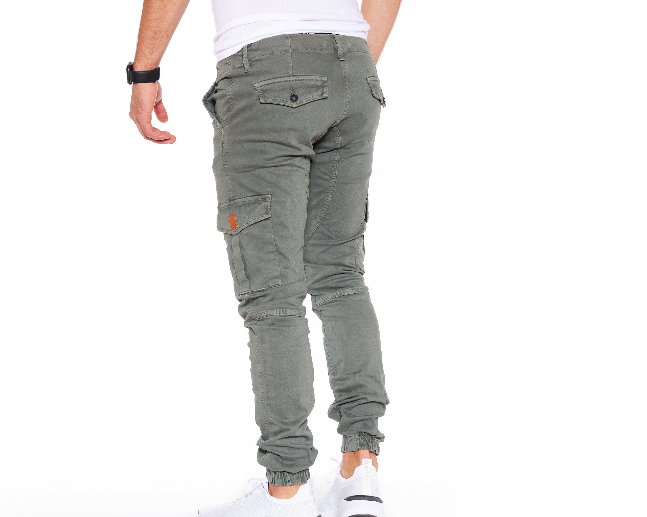 Styleko Chinohose Slim fit Cargohose Herren Cargohose männer Cargohose für Herren Jogger