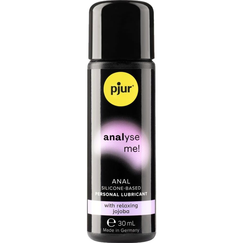 pjur Analgleitgel Anal Silicone Glide, Flasche mit, 1-tlg., seidig-weich, mit entspannenden Jojoba