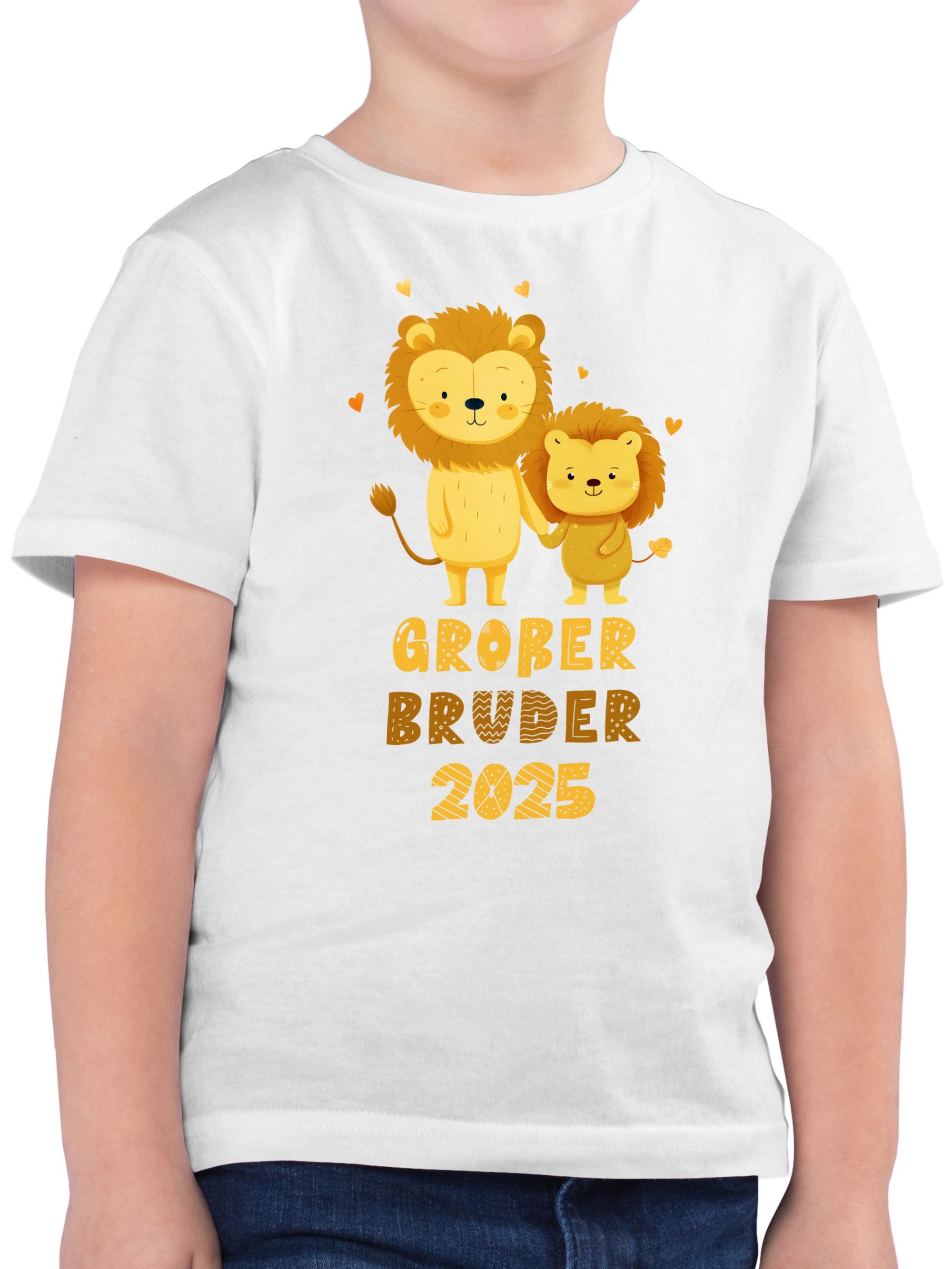T-Shirt Ich werde großer Bruder 2025 Löwen