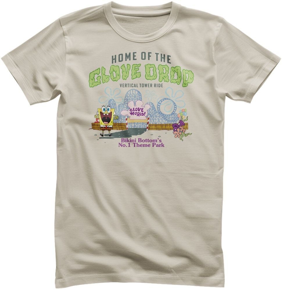 Spongebob Schwammkopf T-Shirt Glove World Theme Park T-Shirt