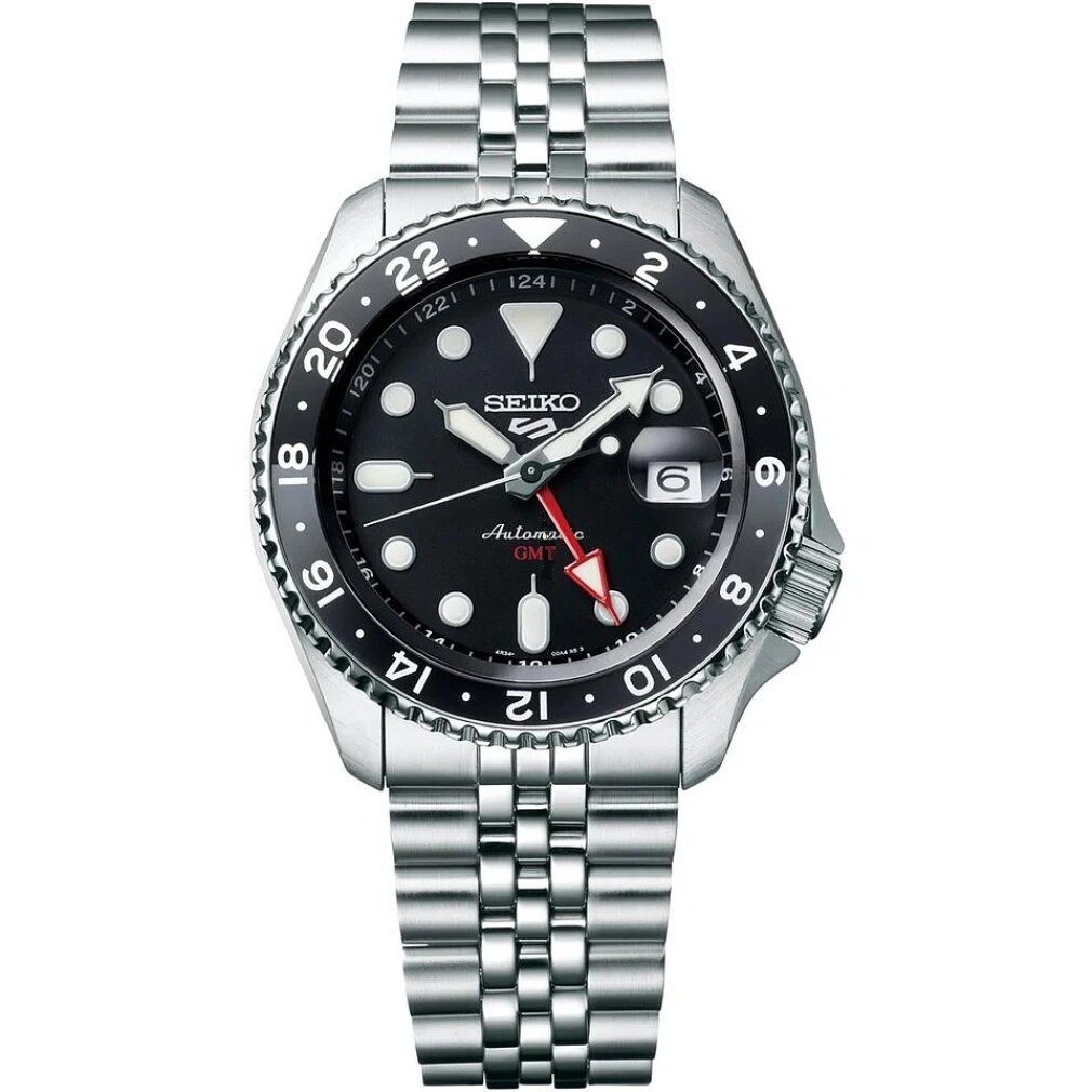 Seiko Luxusuhr 5 GMT AUTOMATIC Mod. SSK001K1