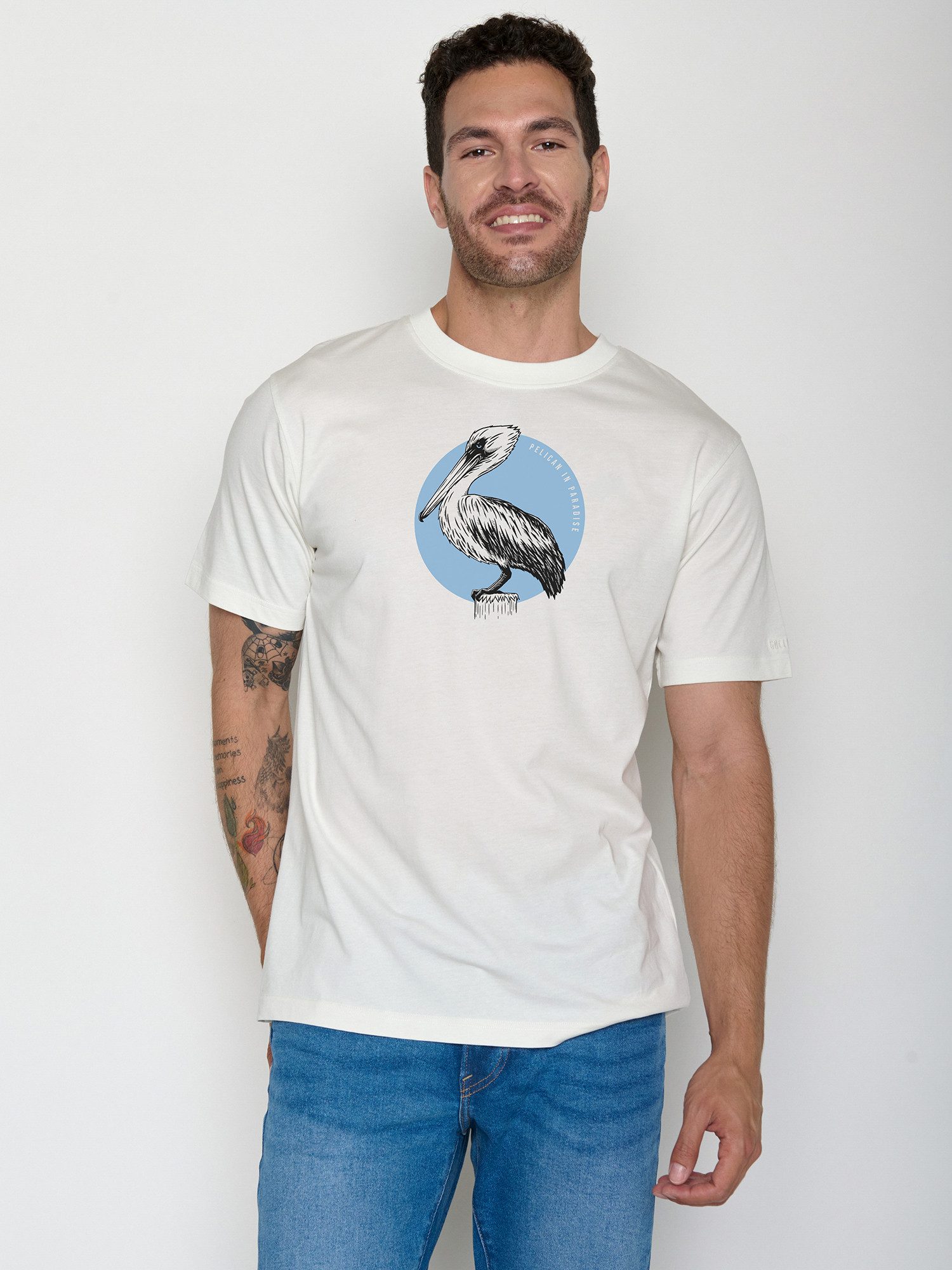 T-Shirt Fusion Pelican Paradise
