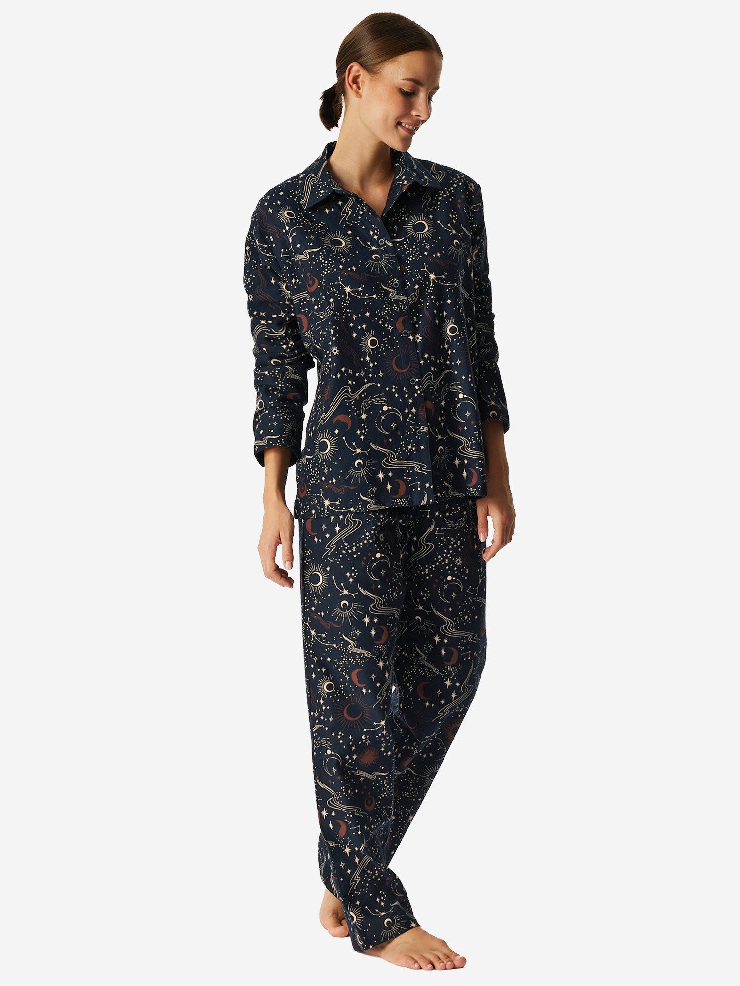 Schiesser Pyjama X-Mas Gifting Sets (2 tlg) schlafanzug schlafmode bequem