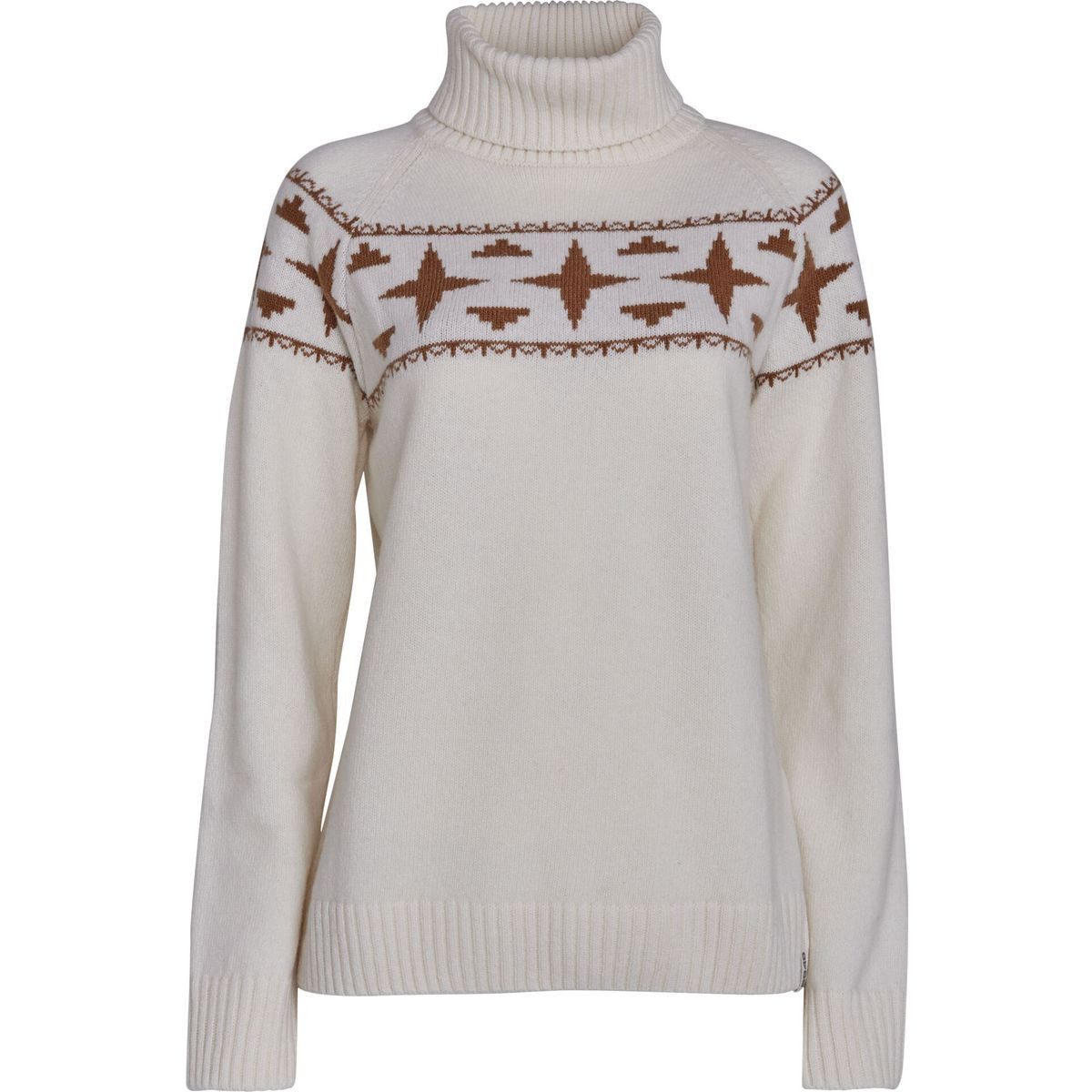 8848 Altitude Fleecepullover Sage Wool Rollneck Sweat Vielseitiger Merinowollpullover mit nordischem Design, ideal für