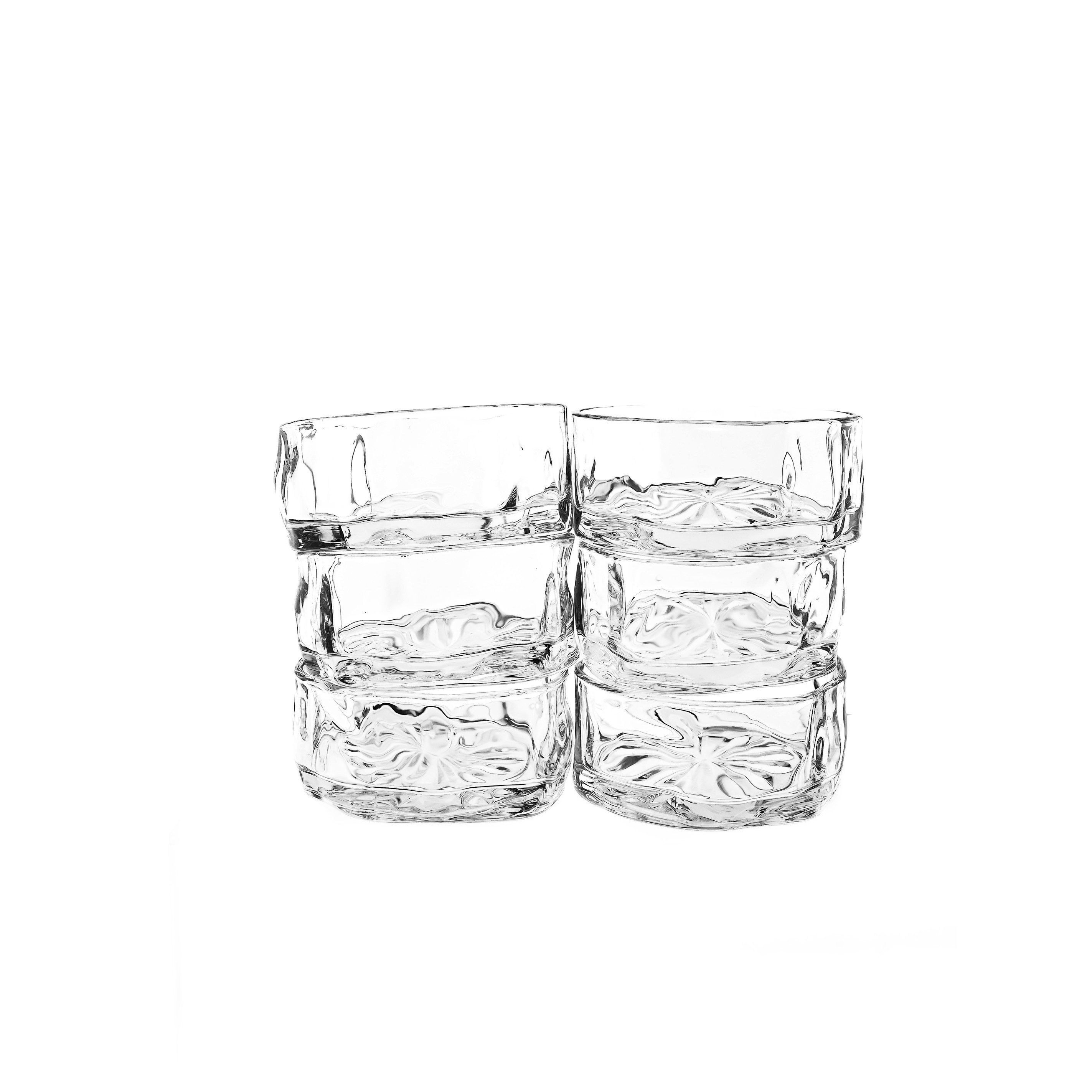 Schale "Artic Buccia" aus Borosilikatglas - Snackschalen im Crystal-Design