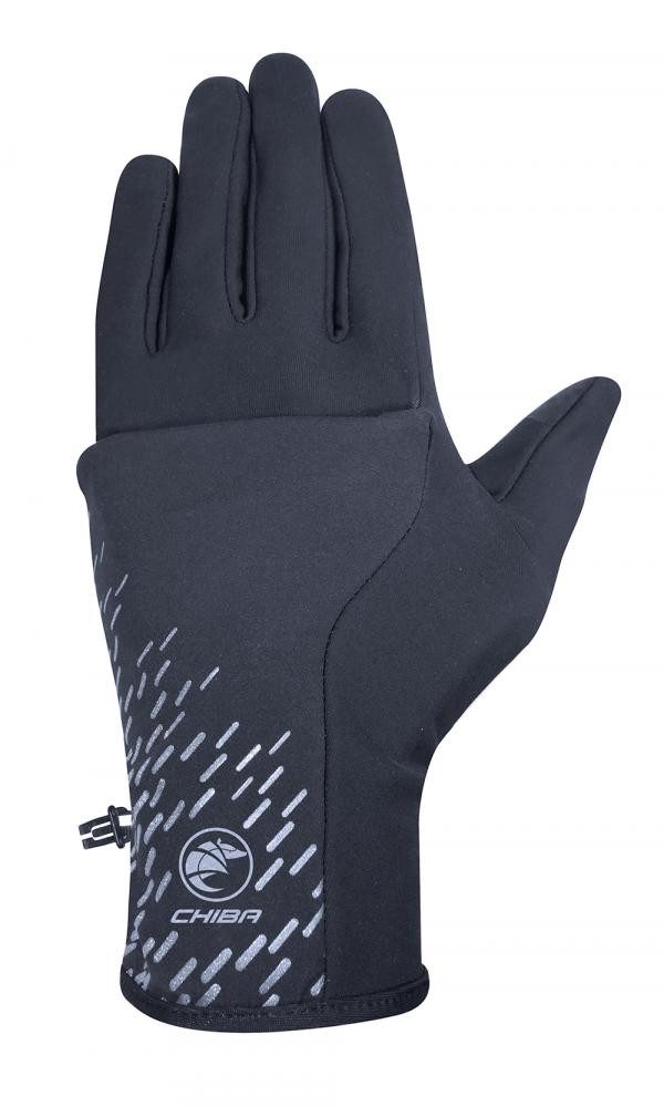 Chiba Fahrradhandschuhe CHIBA All Weather Overflap - Fahrradhandschuhe XL schwarz, winddicht &