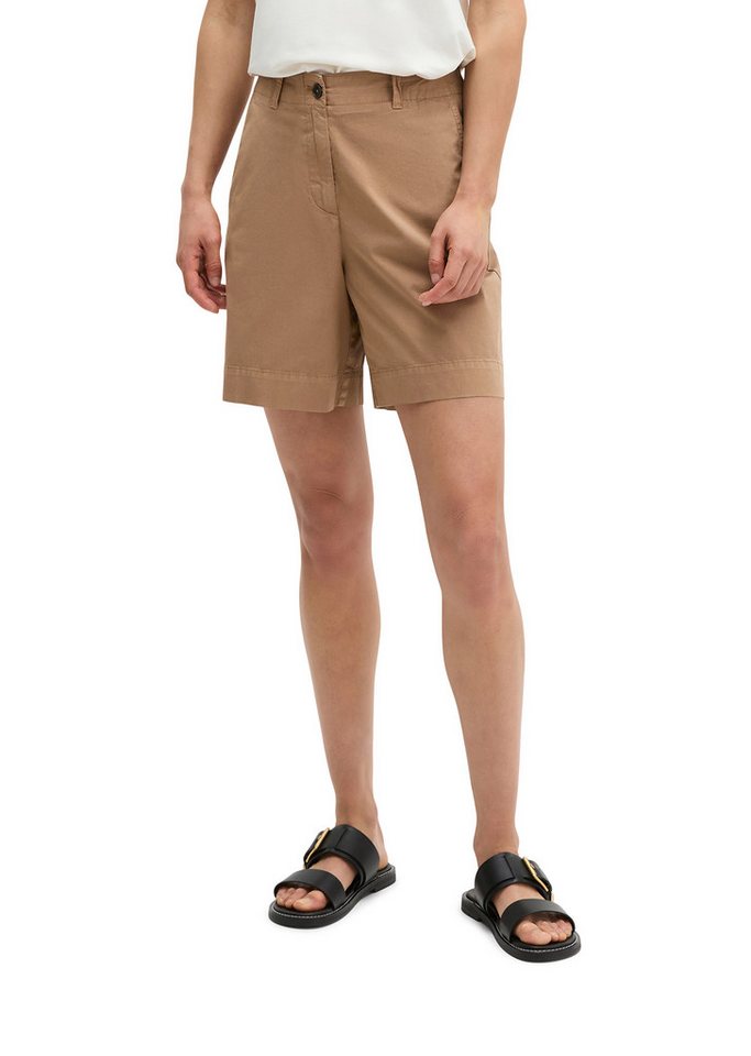 Marc O'Polo Shorts aus Organic Cotton-Lyocell-Leinen-Mix