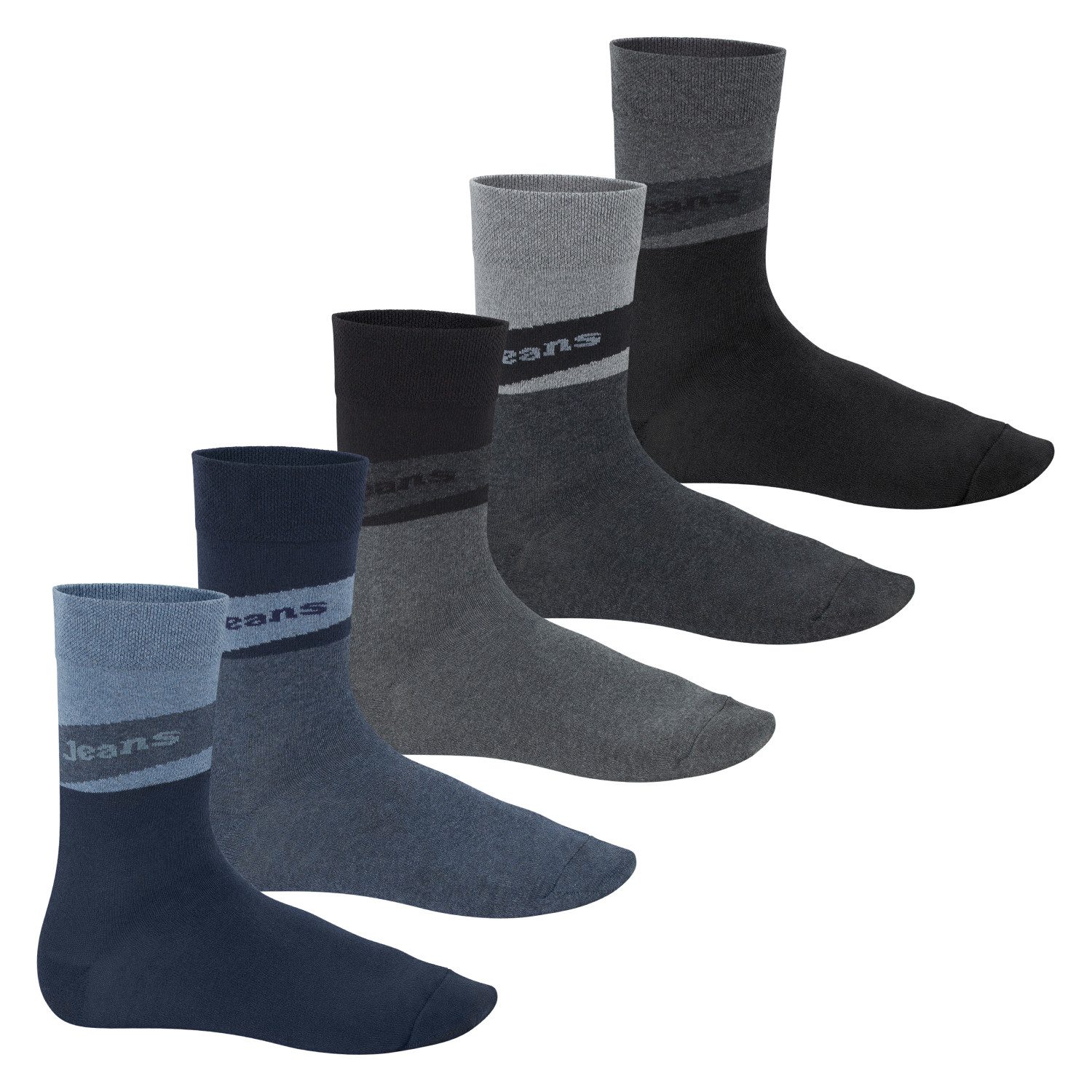 Footstar Businesssocken Herren Motiv Socken (10 Paar) mit diversen Mustern günstig online kaufen
