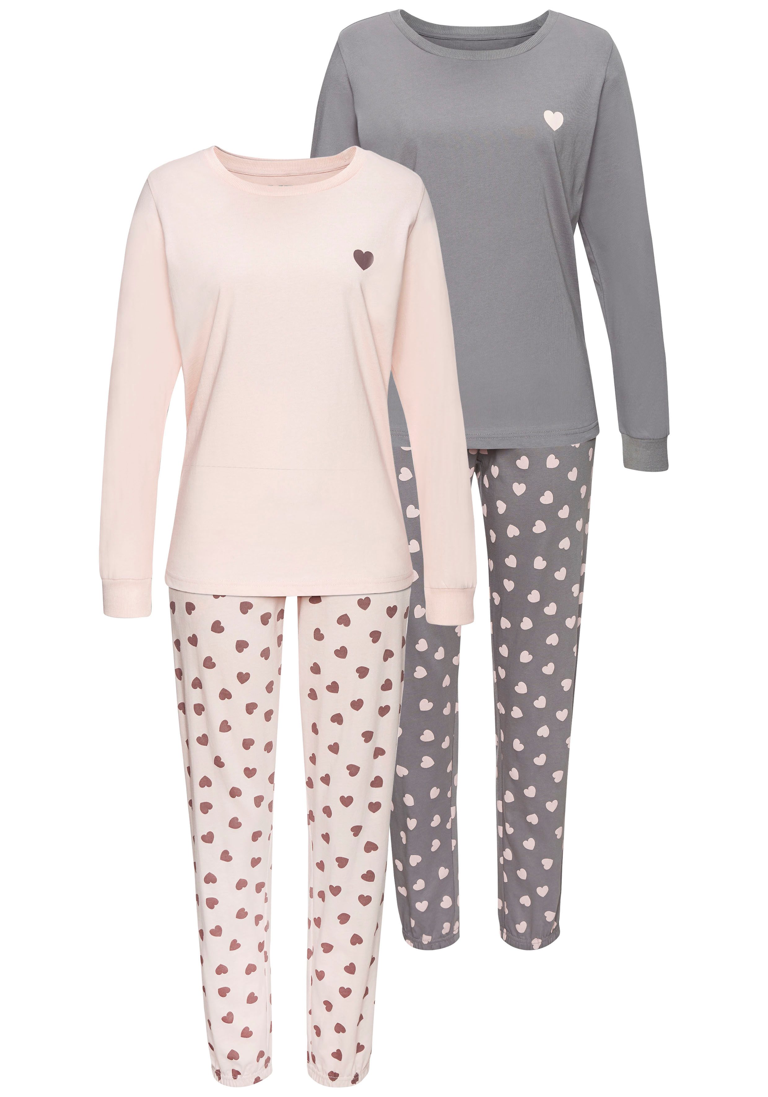 Vivance Dreams Pyjama (Spar-Set, 4 tlg) günstig online kaufen