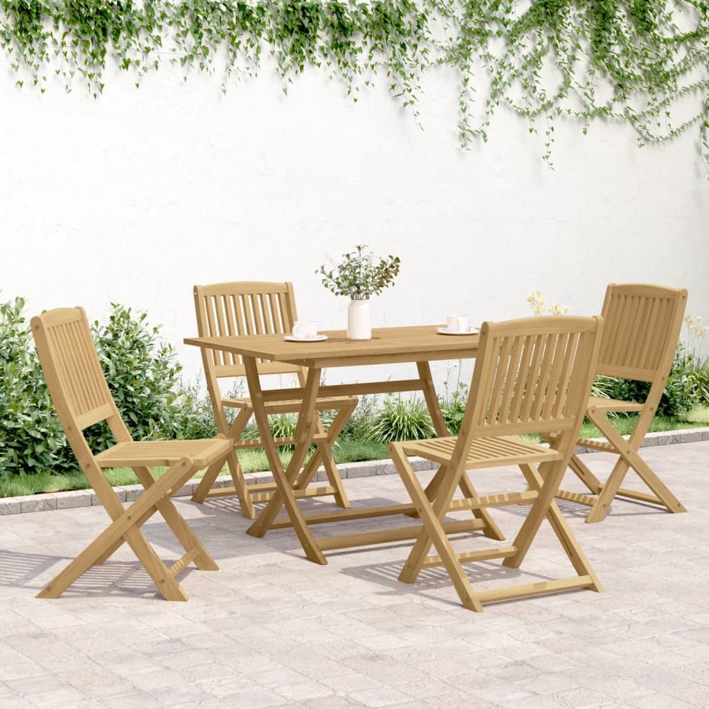 vidaXL Gartenstuhl Gartenstühle 4 Stk. Klappbar günstig online kaufen