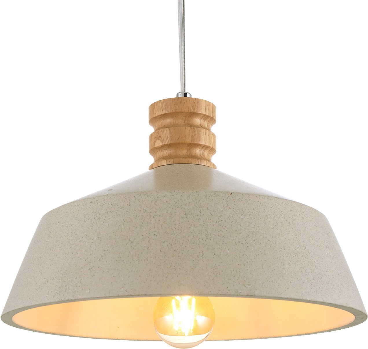 Höhenverstellbar Lampe Pendelleuchte Paco Leuchtmittel, Esszimmer KUTTER, Für E27, Wohnzimmer Home LED, Küche, ohne