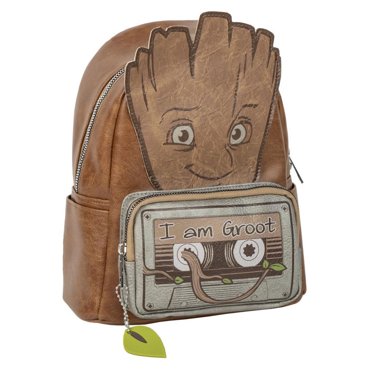 Cerda Rucksack Marvel Rucksack Groot – Mode Rucksack Kunstleder – Damen Tasche