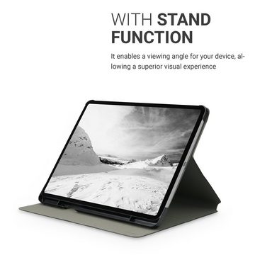 kwmobile Tablet-Hülle Hülle für Apple iPad Pro 12,9", (2022) / (2021) - Slim Tablet Cover Case Schutzhülle mit Ständer