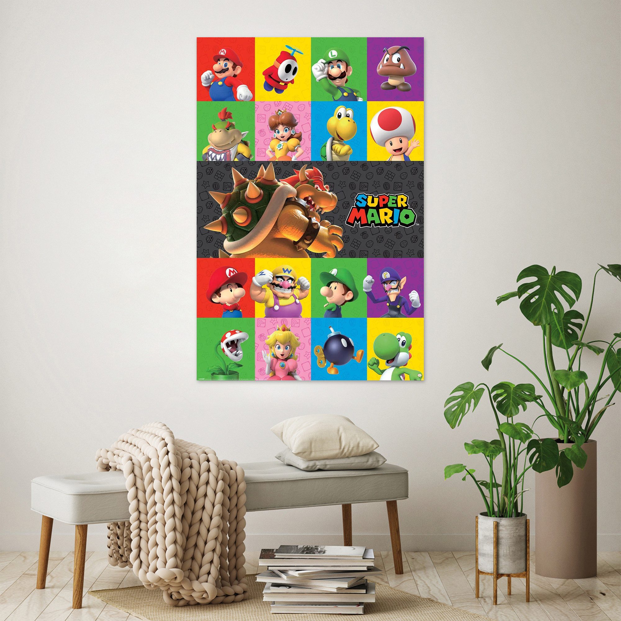 PYRAMID Poster Nintendo Super Mario Poster Characters 61 x 91,5 cm